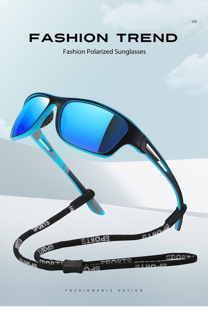 PACIEA Fahrradbrille Sportbrille Polarisiert Ultraleicht Damen Herren UV Schutz
