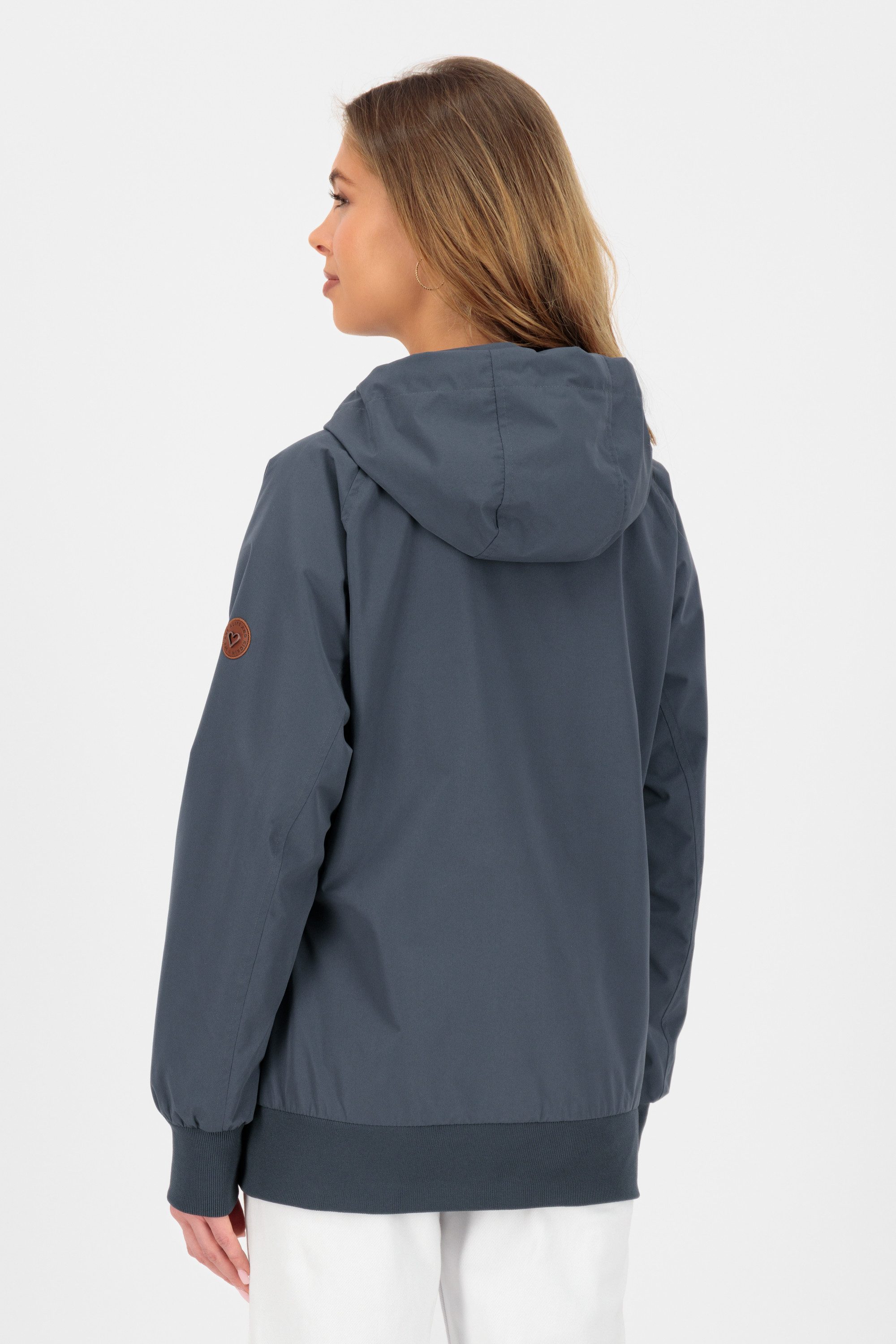 Alife & Kickin Outdoorjacke RenitaAKA mit Kapuze in bequemen Fit