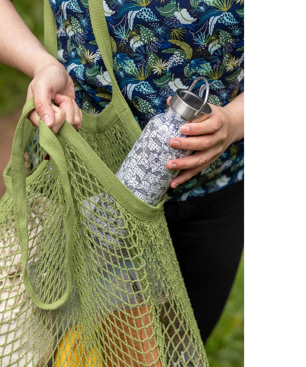 Tranquillo Einkaufsbeutel Tranquillo Netzbeutel/Einkaufsnetz BICOLOR, 100 % günstig online kaufen