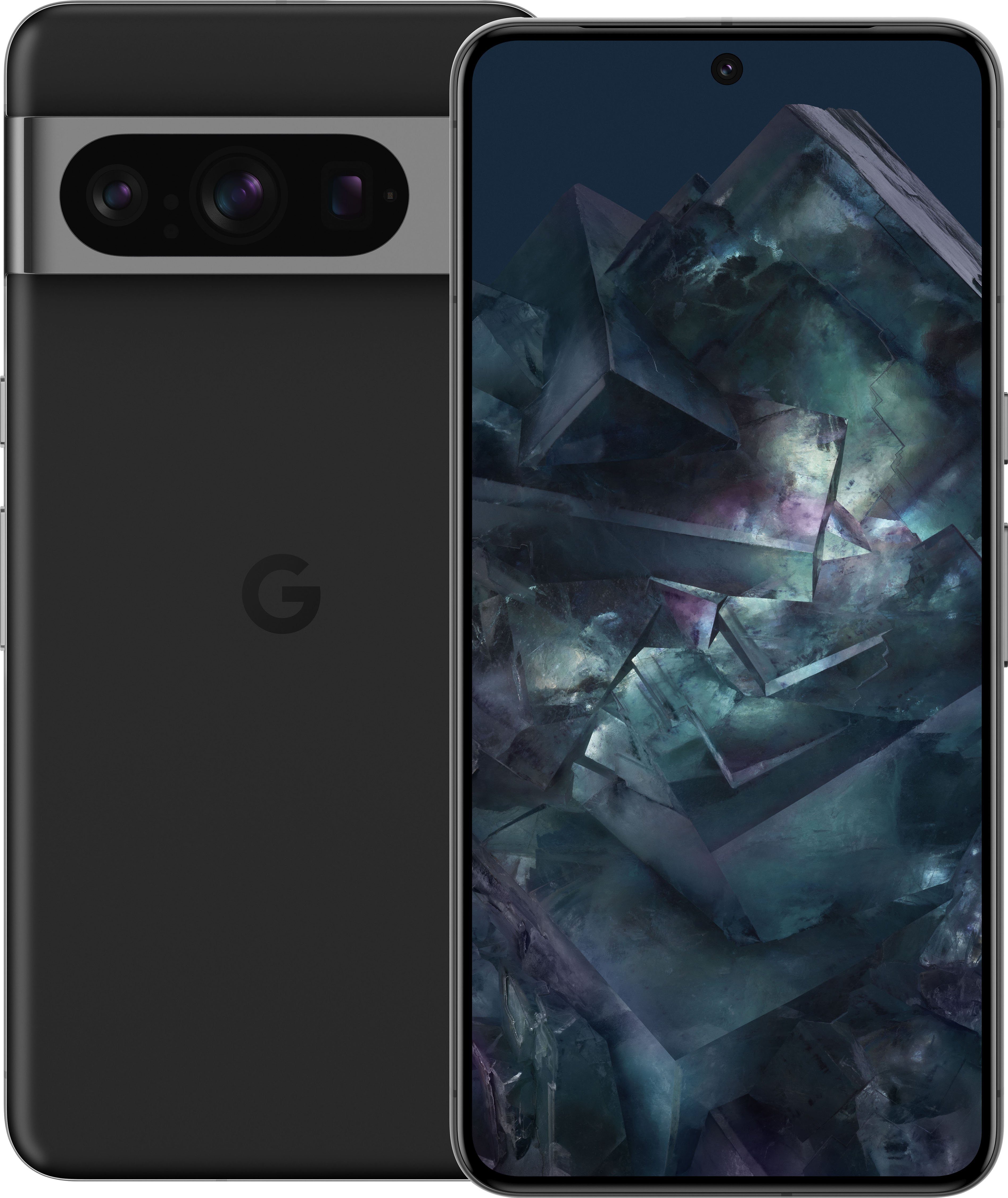 Google Pixel 8 Pro 512GB Smartphone (17 cm/6,7 Zoll, 512 GB Speicherplatz,  50 MP Kamera), 50 MP + 48 MP + 48 MP Kamera mit Autofokus und 8-fach Zoom,  Blitz