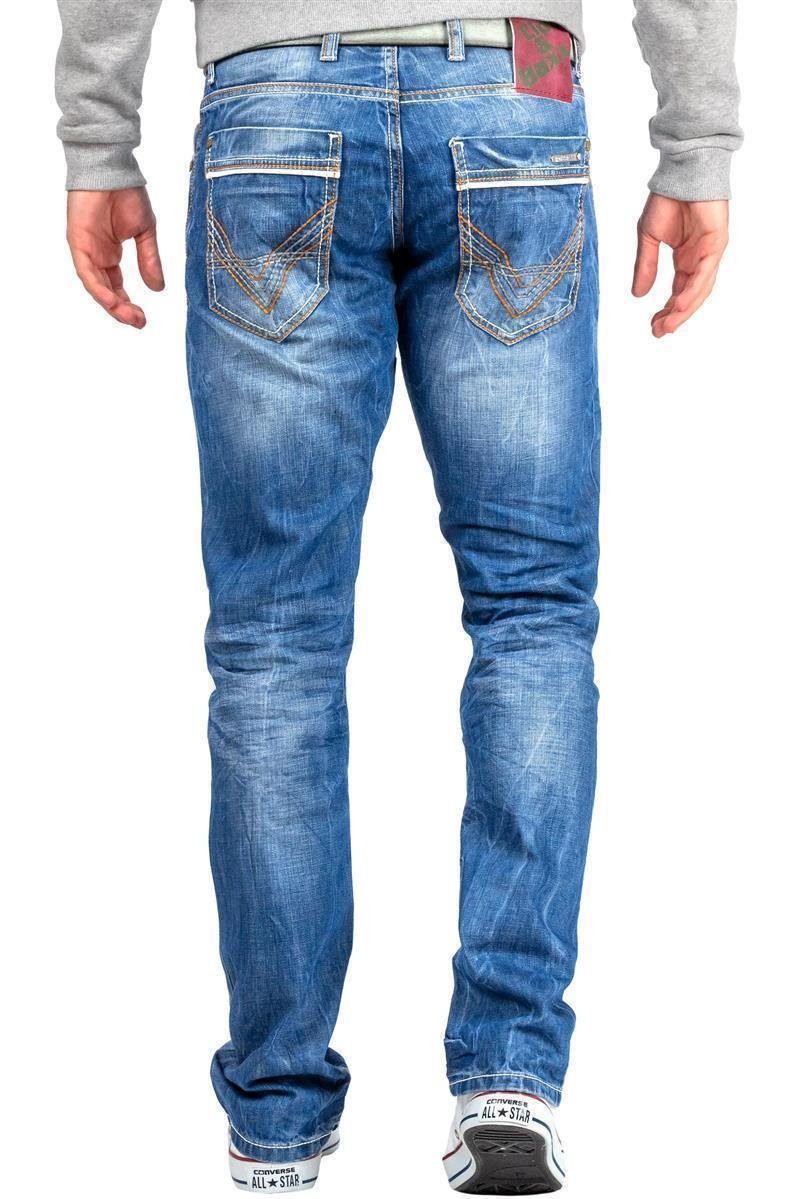 Cipo & Baxx Regular-fit-Jeans Hose BA-C0595 günstig online kaufen