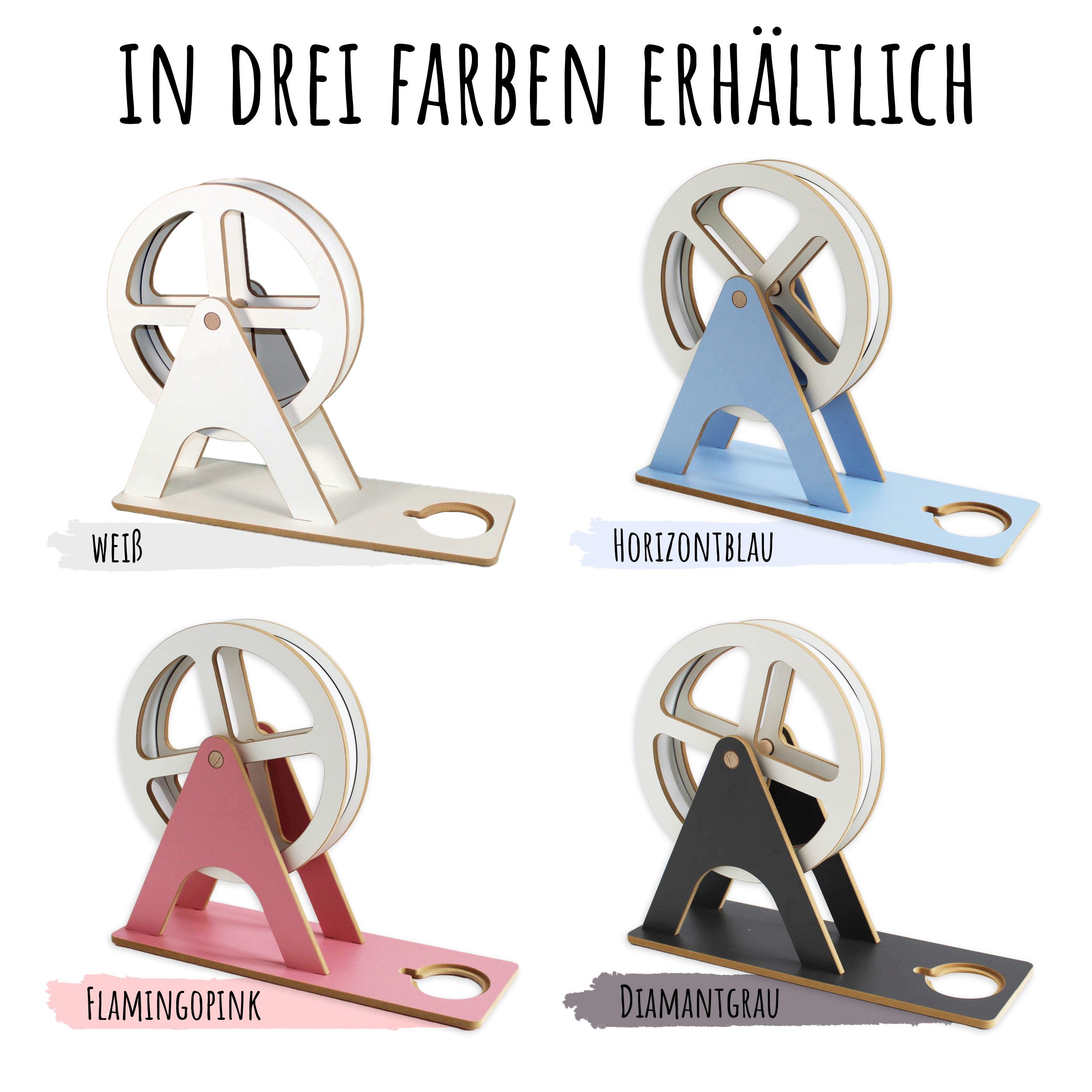 Holzura Kinderregal Tonie Regal Riesenrad mit magnetischem Rahmen für Tonie günstig online kaufen