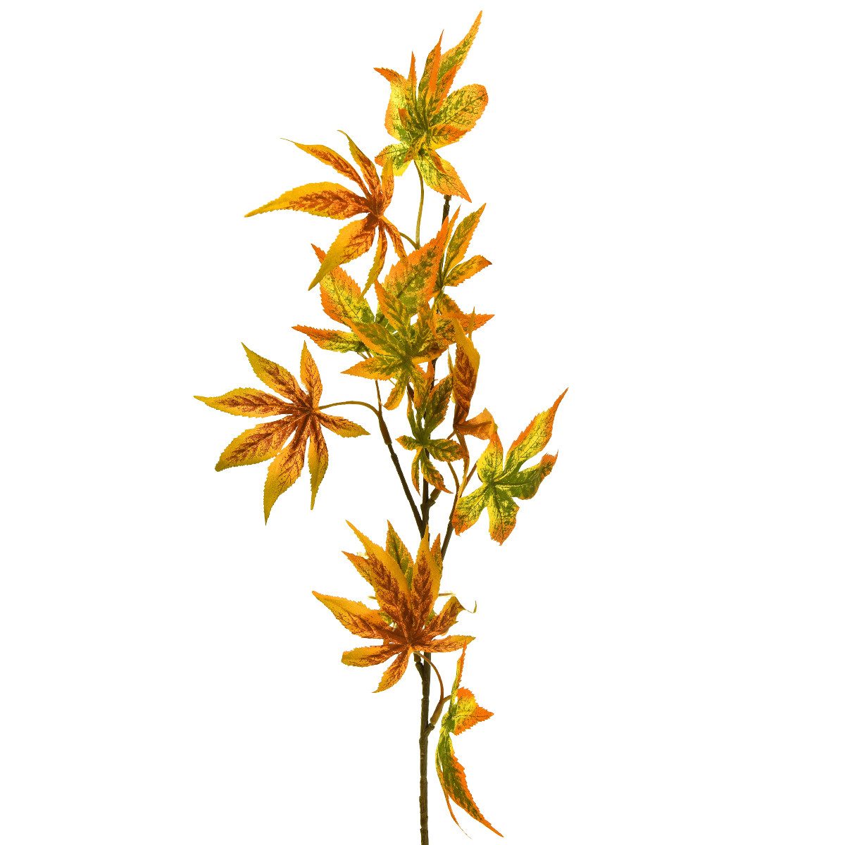 Florists Products Streudeko Künstlicher Ahornzweig für Herbstdekoration und Floristik
