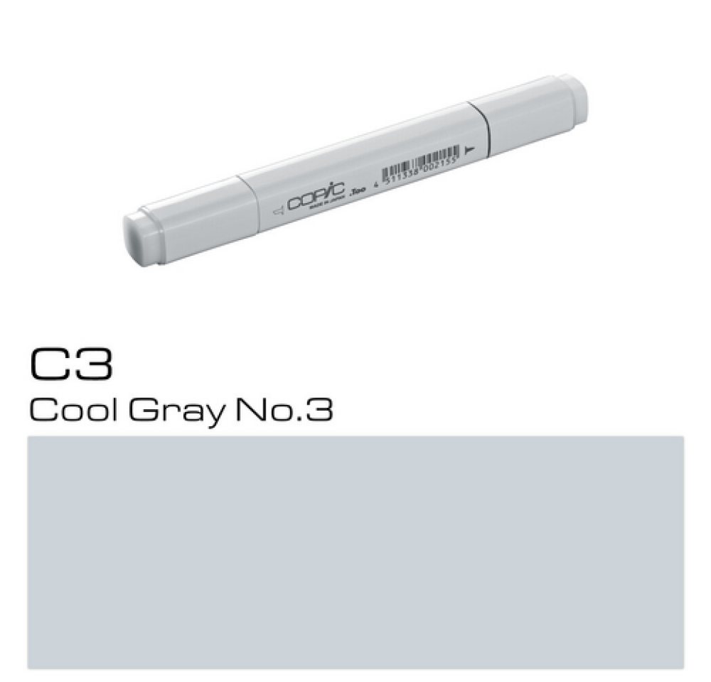 Thumbnail - COPIC Marker Typ C - 3: Layoutmarker in Cool Grey für Grafiker, (1-tlg)