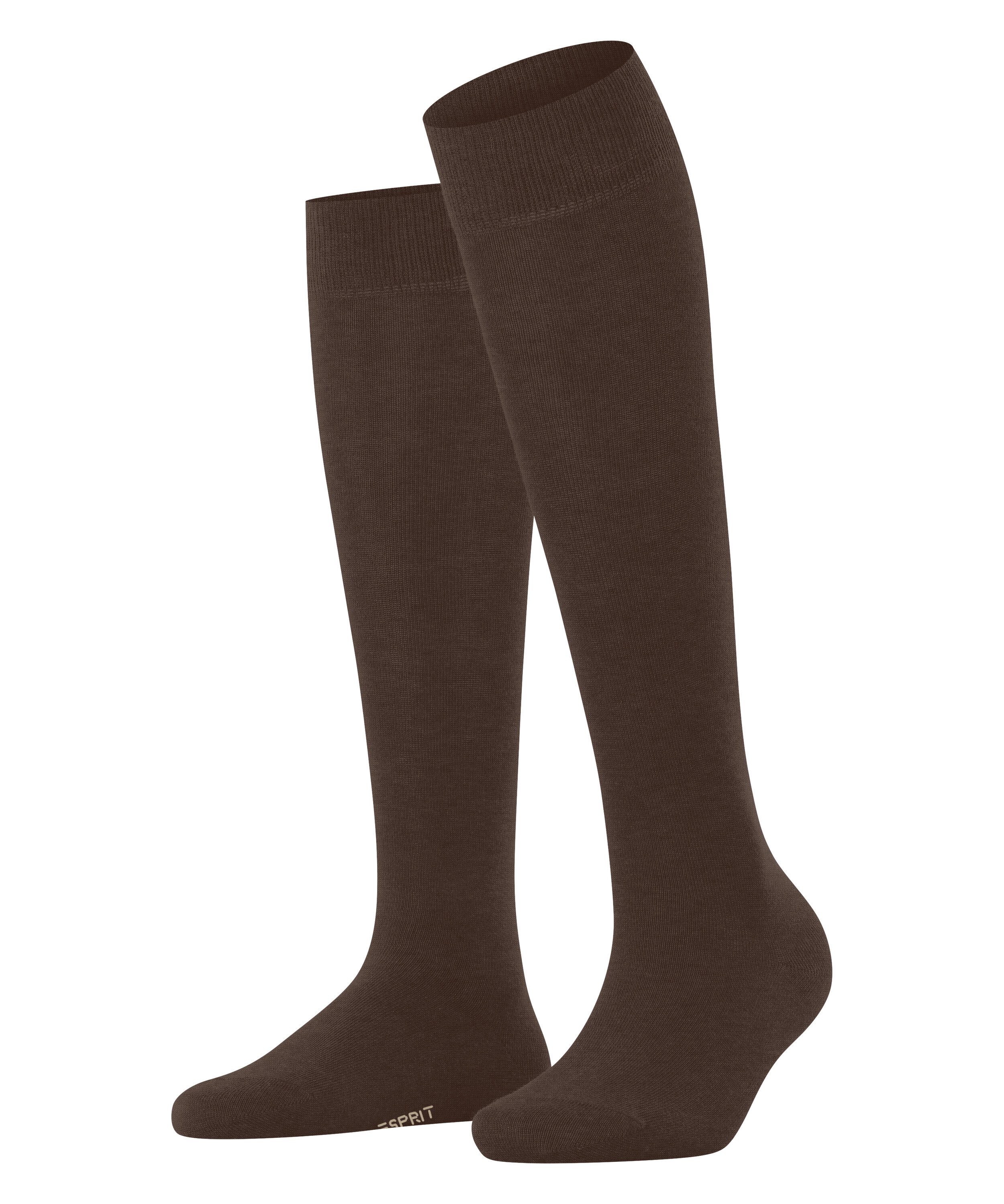 Esprit Kniestrümpfe Esprit Basic Pure Damen (1-Paar)