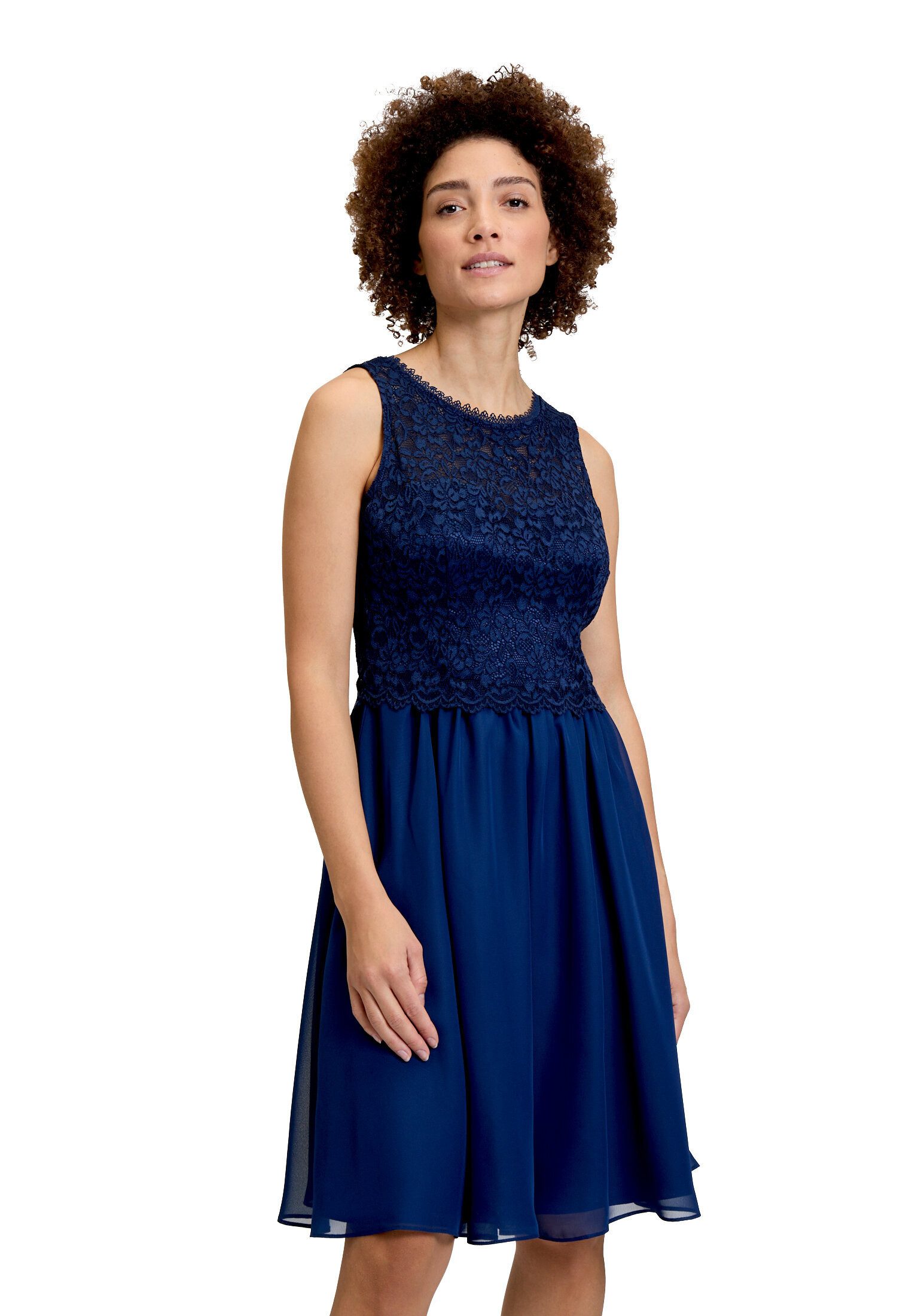 Vera Mont Abendkleid Damen mit Spitze Spitze