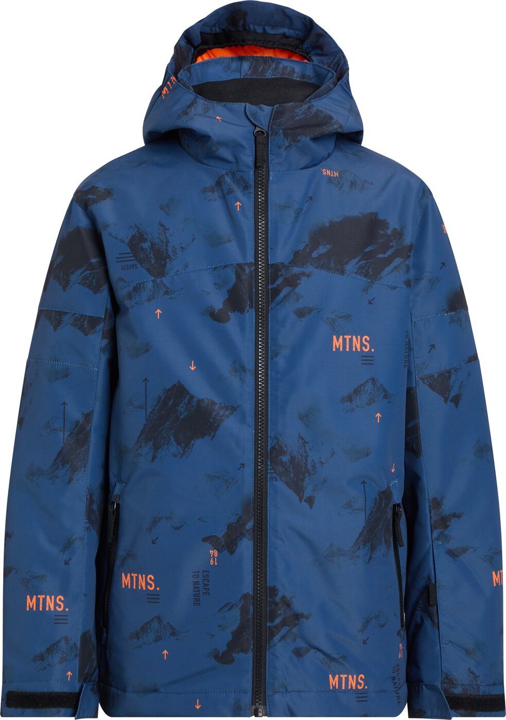 McKINLEY Skijacke Ju.-Funktions-Jacke Hector II JKT B AOP/NAVY