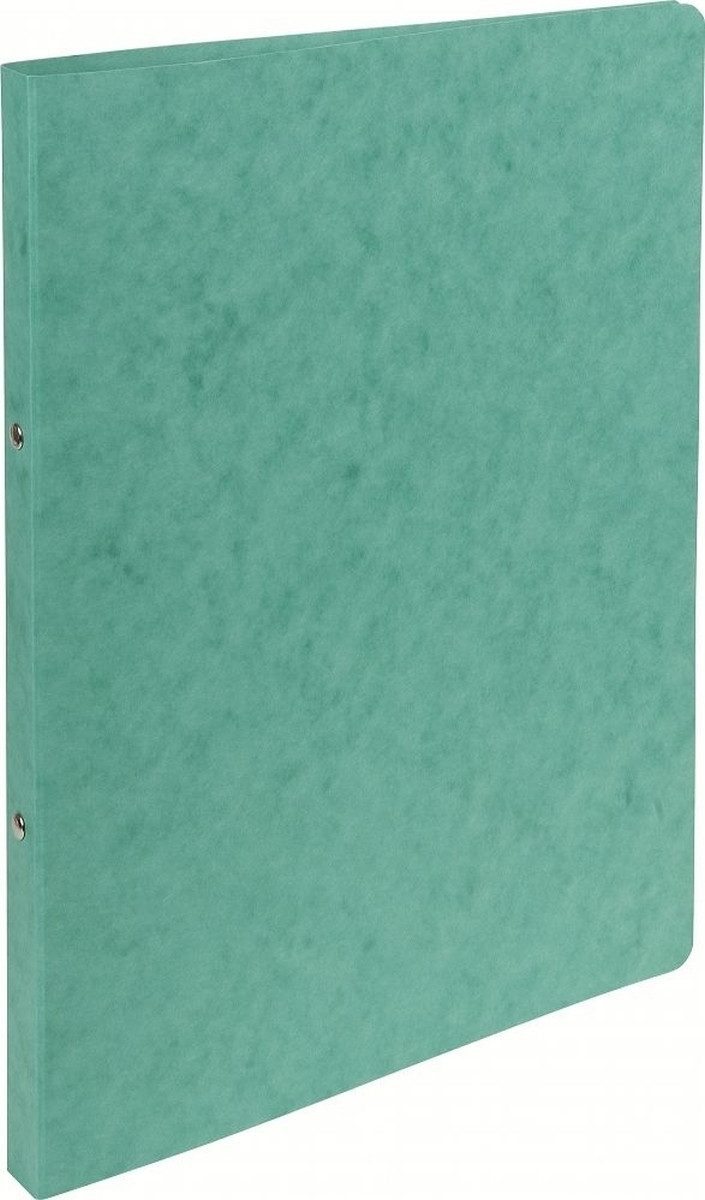 EXACOMPTA Präsentationsordner Ringbuch A4 Manila-Karton 15mm 2 Ringe grün