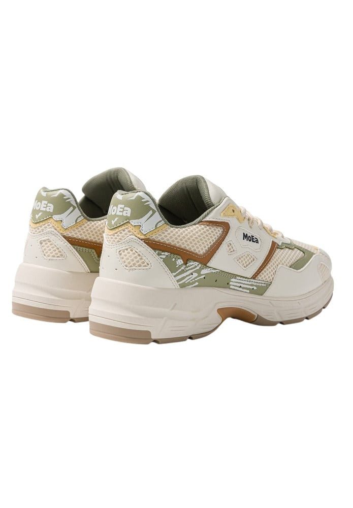 Moea Gen8 - Smiley Nature Drop - beige/grün Damen Sneaker