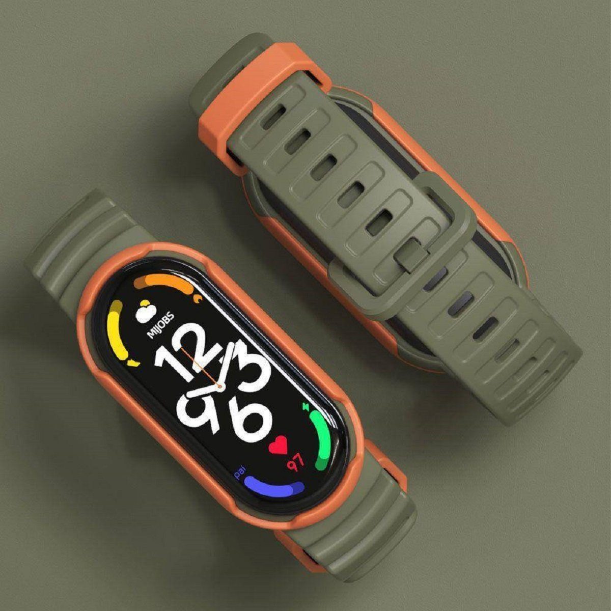 SMART Orange / BAND MI NFC 6 5 Tech-Protect / Smartwatch-Armband Armband XIAOMI für 6