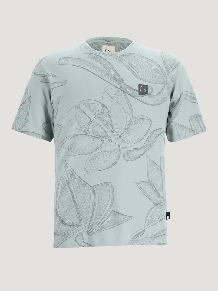 CHASIN' T-Shirt – Kurzarmshirt mit floralem Allover-Print