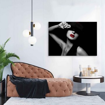 ArtMind XXL-Wandbild Sensual Look, Premium Wandbilder als Poster & gerahmte Leinwand in verschiedenen Größen, Wall Art, Bild, Canvas