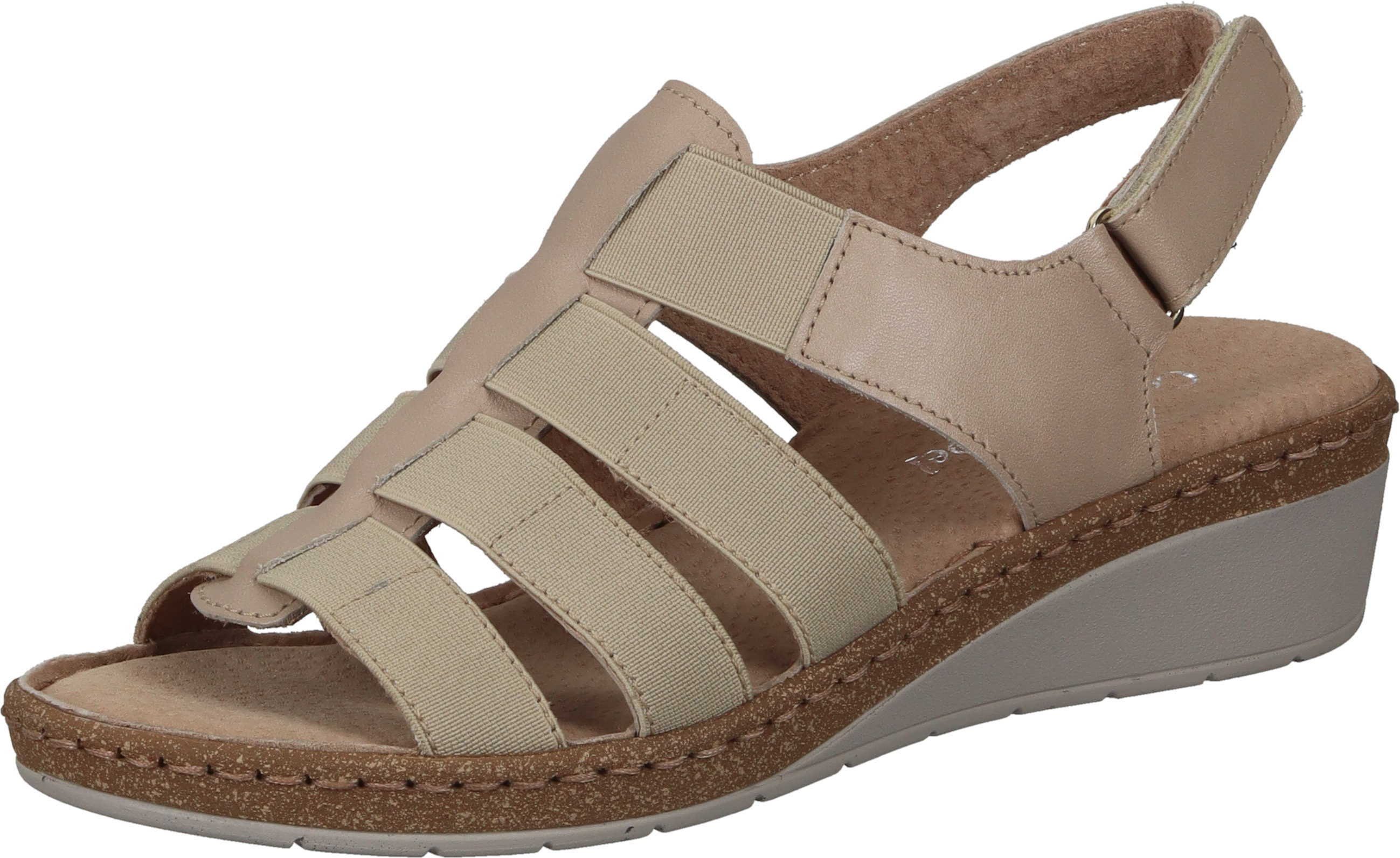 Comfortabel Sandaletten Sandalette mit Gummizug