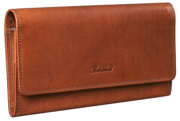 Benthill Brieftasche Echt Leder Reisebrieftasche Schmale Dokumententasche RFID Slim Wallet, RFID-Schutz Kartenfächer Münzfach