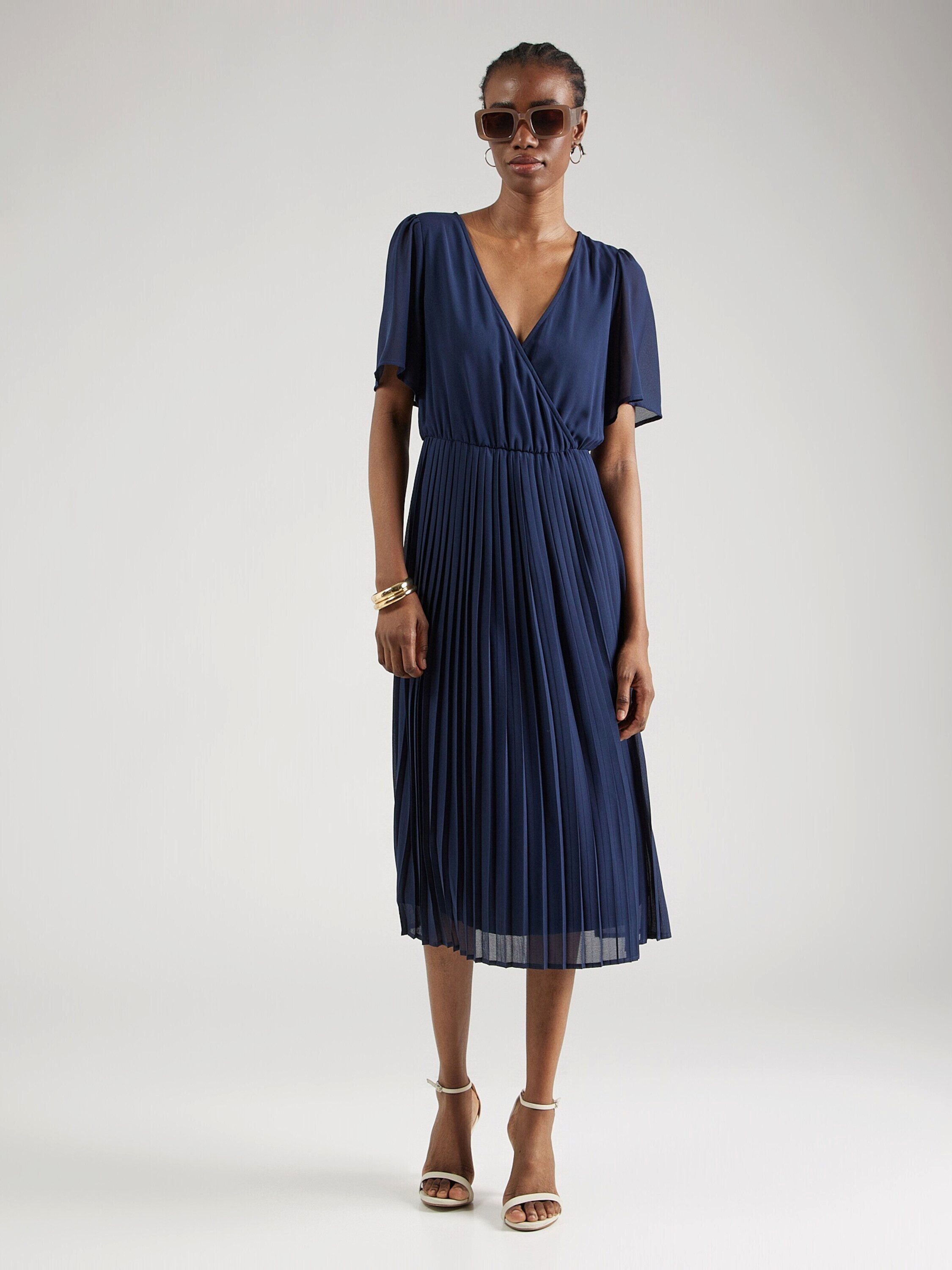 Vila Midikleid VIAJanelle (1-tlg) Drapiert/gerafft günstig online kaufen