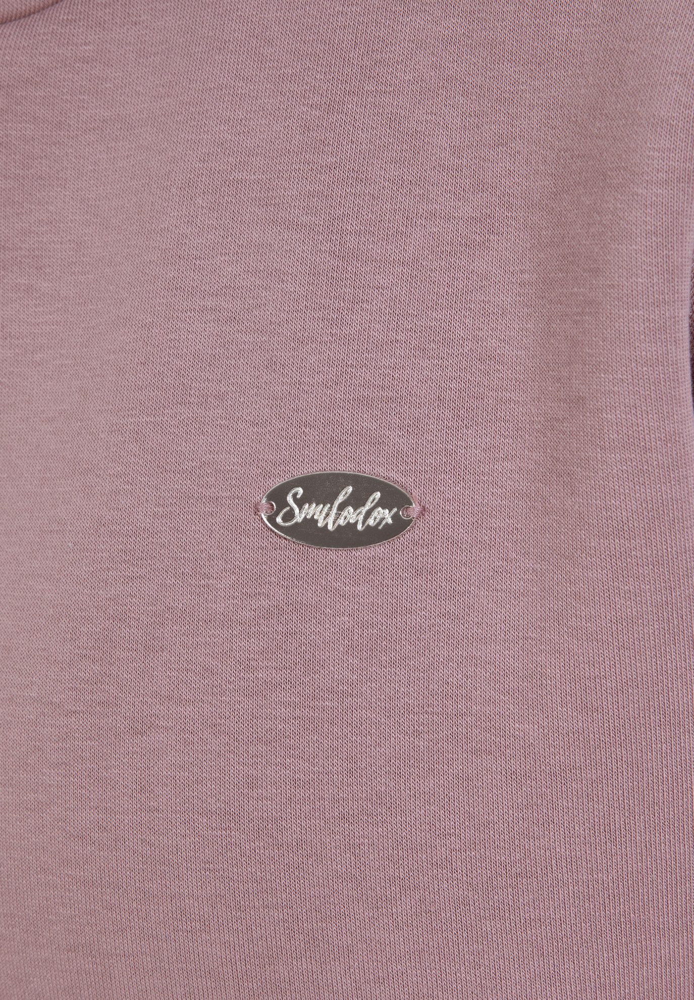 Smilodox Hoodie Odelia, Hochwertiger Oversize Kapuzenpullover mit großer Kapuze Lockeres Sweatshirt Metallabel Weiches Material Sport Gym Freizeit