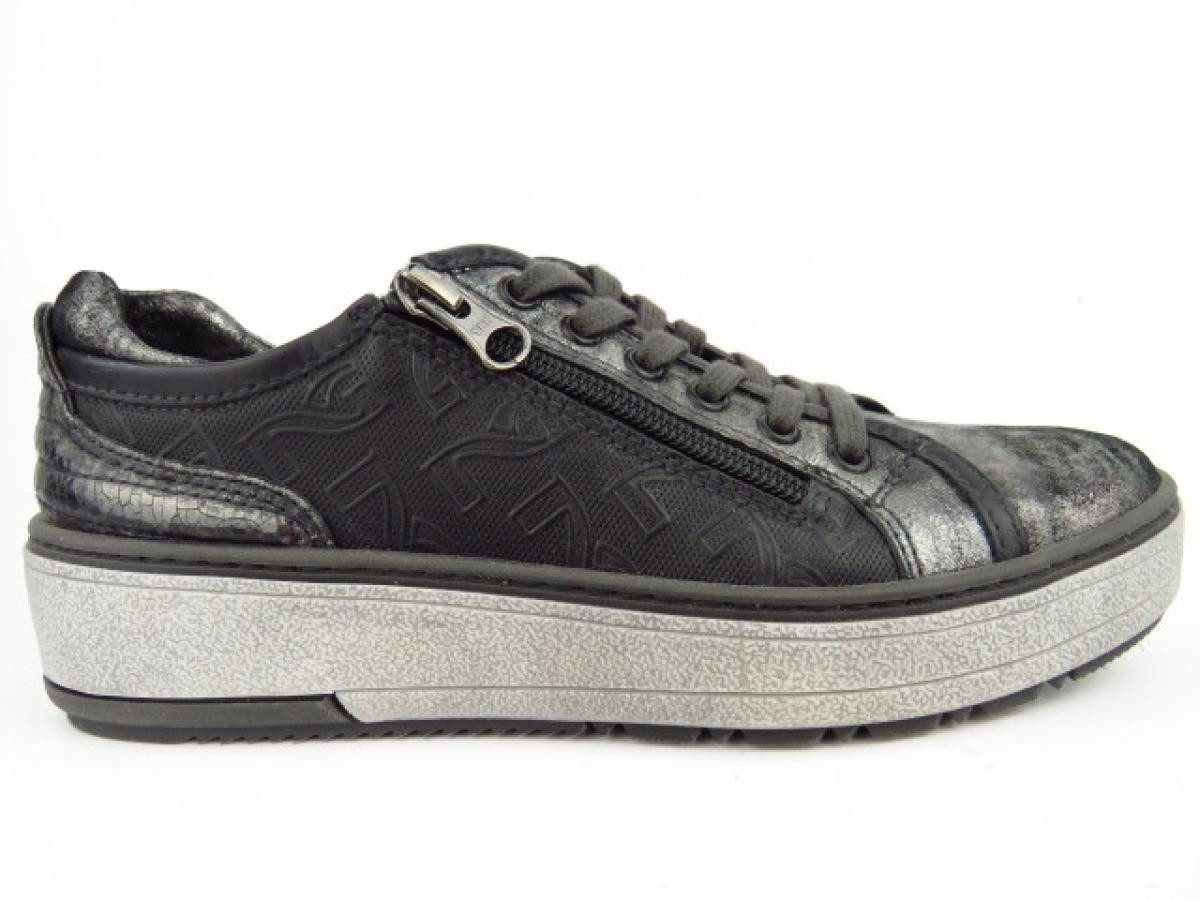 silbergrau Sohlenrand gra Sneaker
