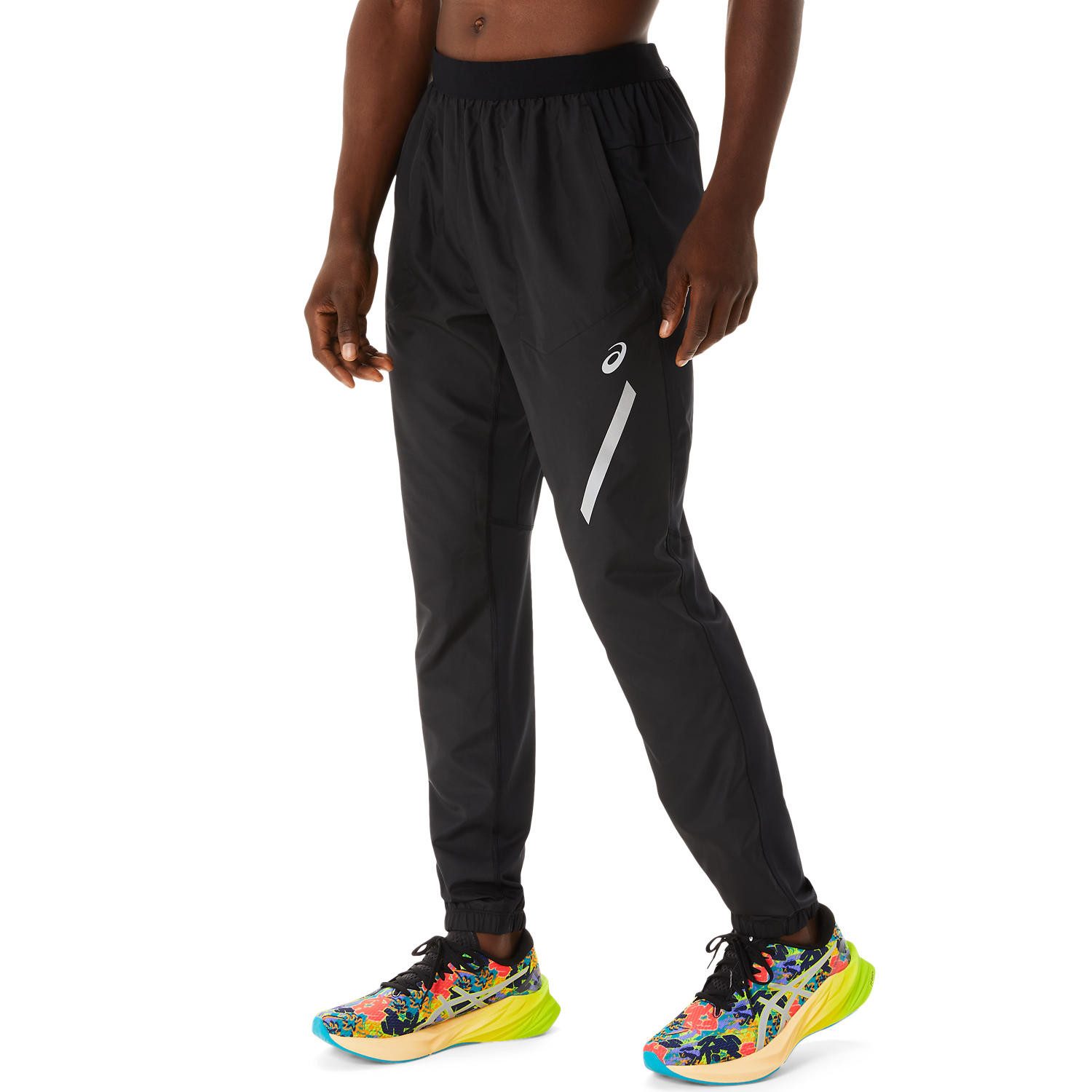 Asics Laufhose LITE-SHOW PANT Wasserabweisend, Windabweisend, Schnelltrocknend