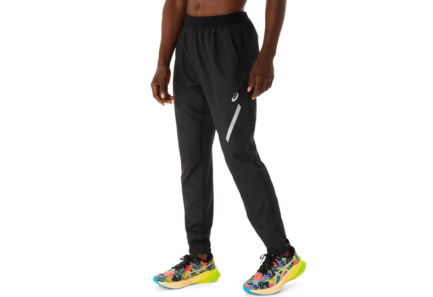 Asics Laufhose LITE-SHOW PANT Wasserabweisend, Windabweisend, Schnelltrocknend