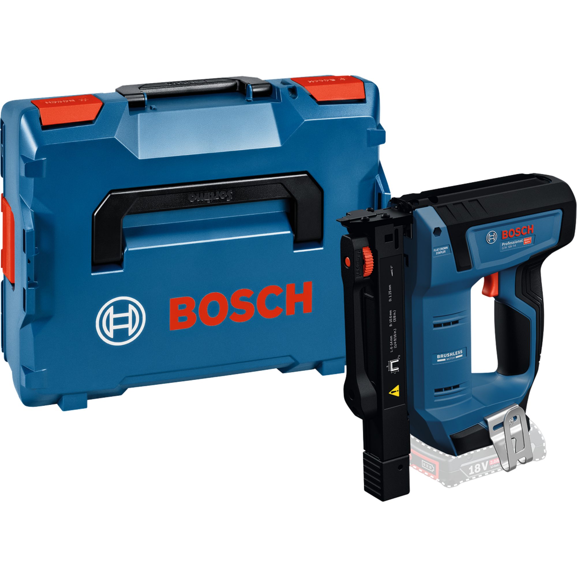 BOSCH Nagler Bosch Professional Akku-Holzklammerer GTH 18V-14 Professional solo