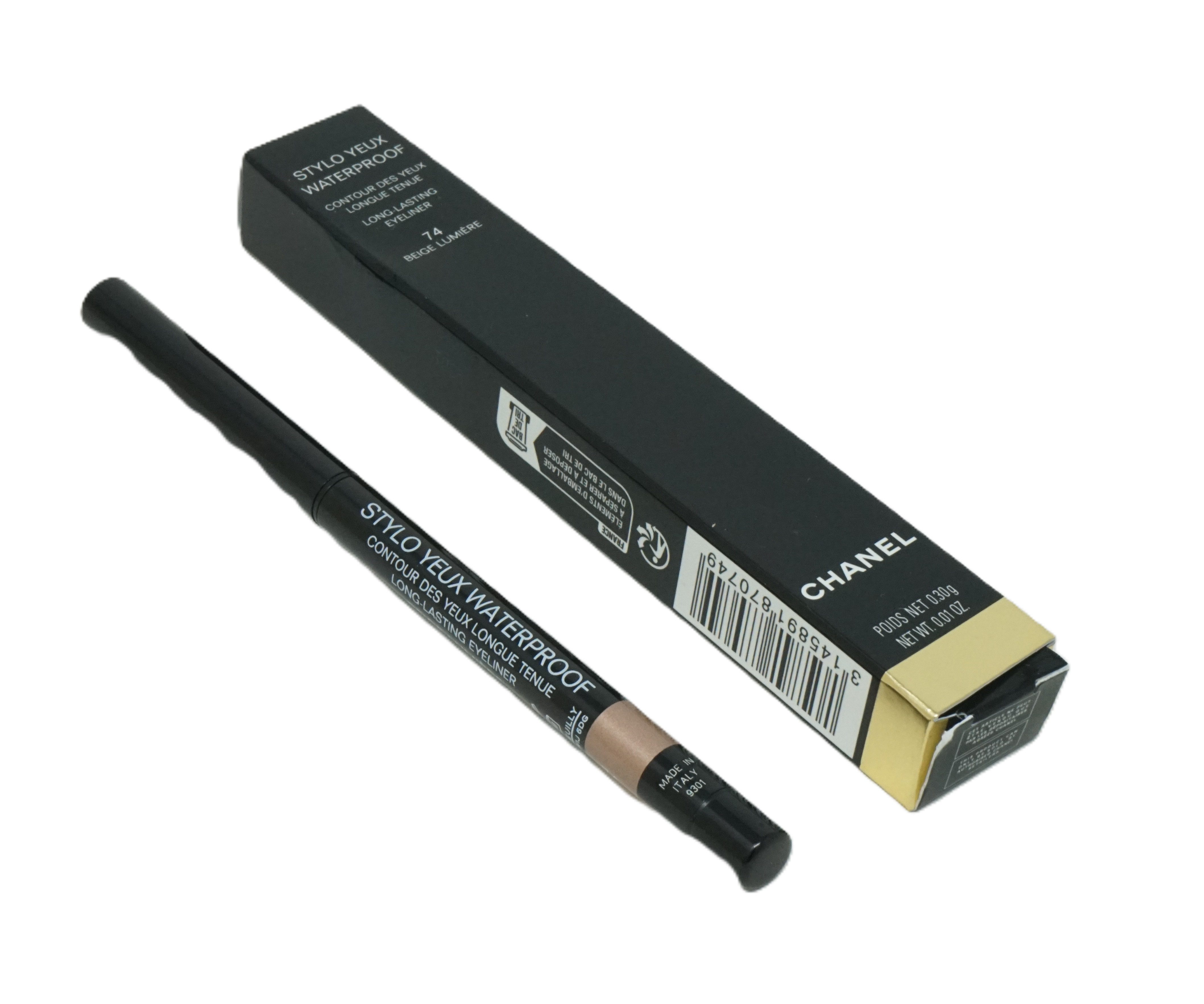Eyeliner Chanel Stylo Yeux Wasserfestes Eyeliner 0,3g Beige Lumiere 74