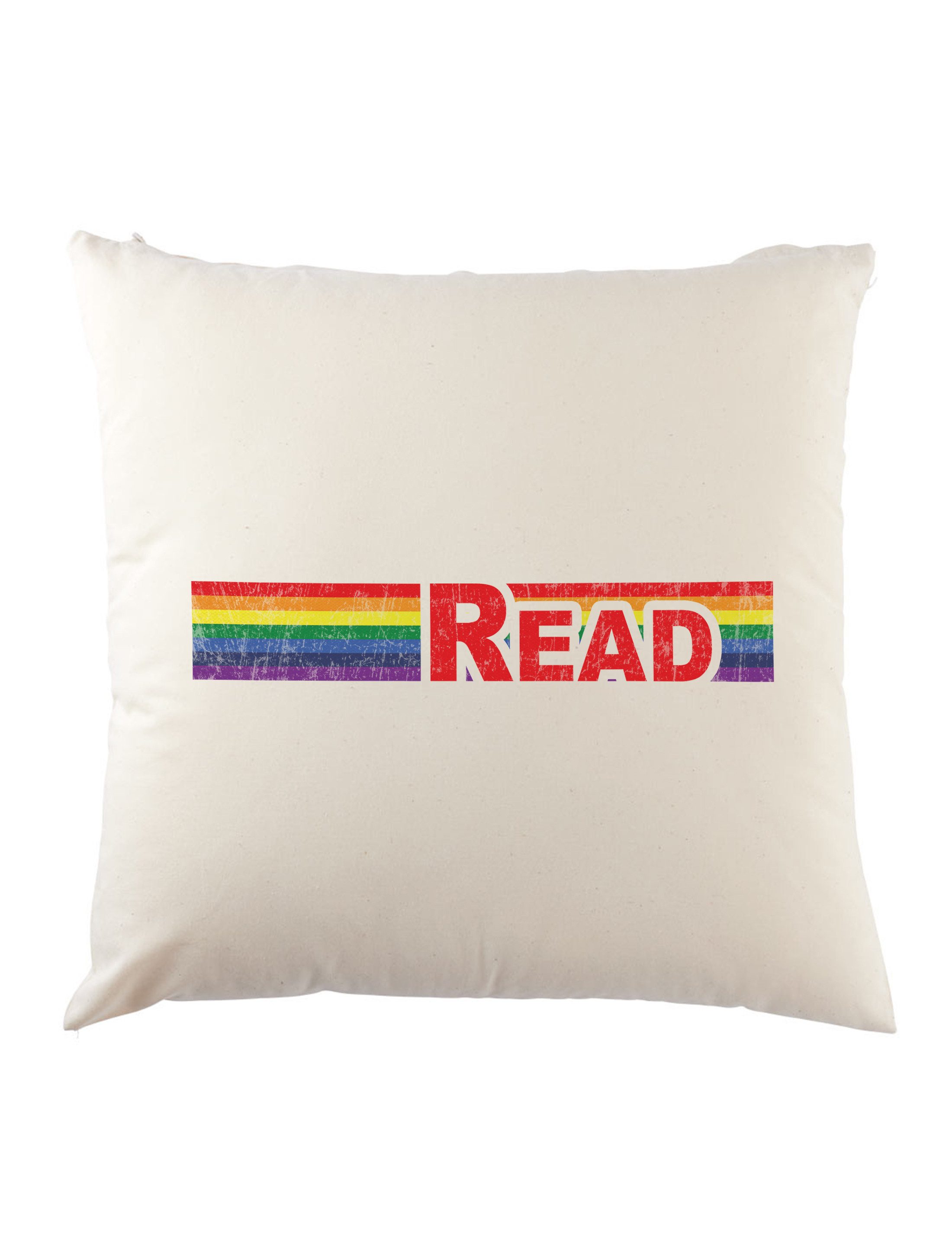 Urban Backwoods Dekokissen Rainbow Read Dekokissen Queer Gay Schwul Lesbian Homosexuell LGBTQ, Trans Bisexuell Homosexual Bisexual