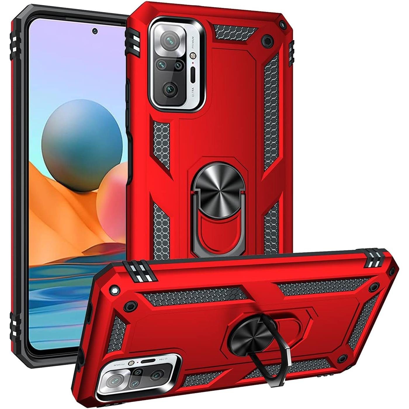 Handyhülle Armor Shield Case für Xiaomi Redmi Note 10 Pro
