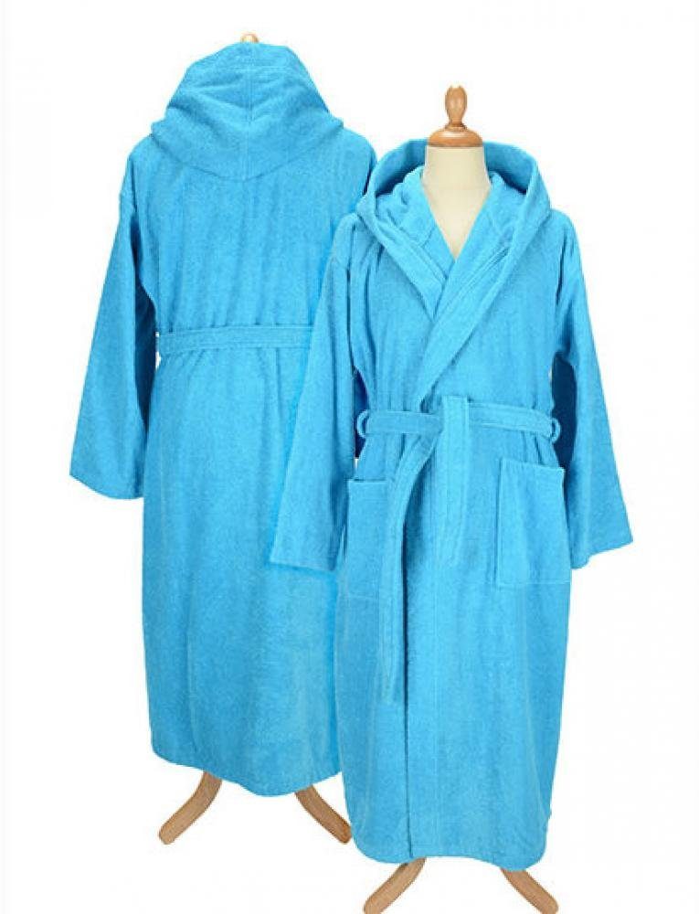 A&R Bademantel Herren Bademantel mit Kapuze Bathrobe with Hood