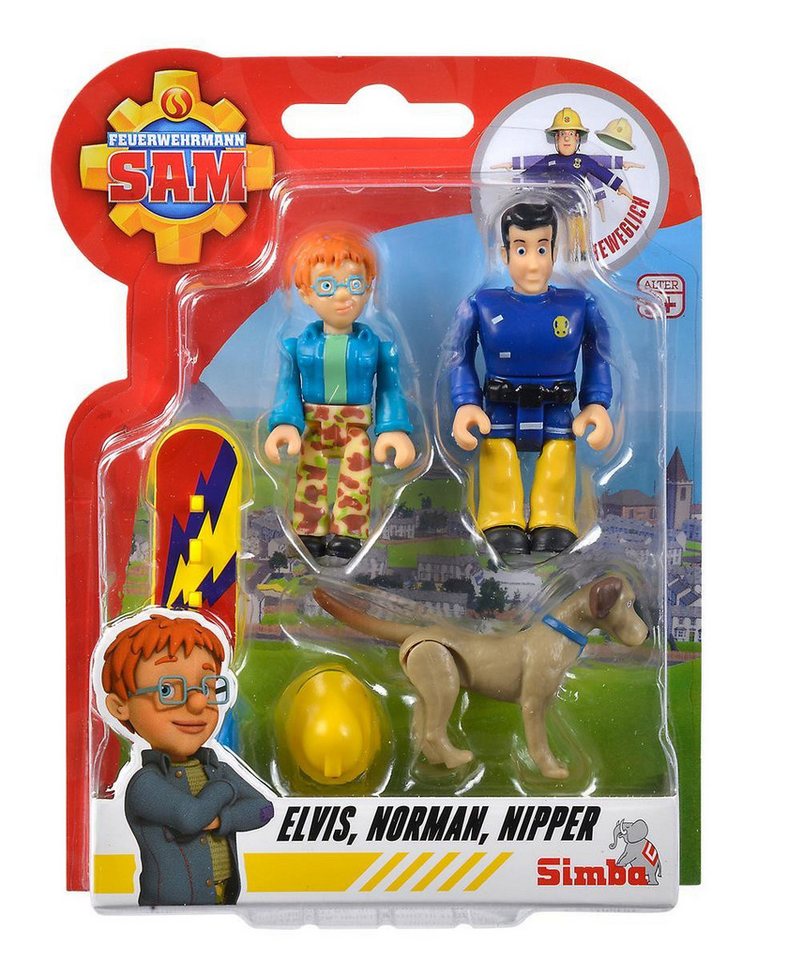 SIMBA Spielwelt Simba 109252515 - Sam Figurines Doppelpack IV, 4-sort.