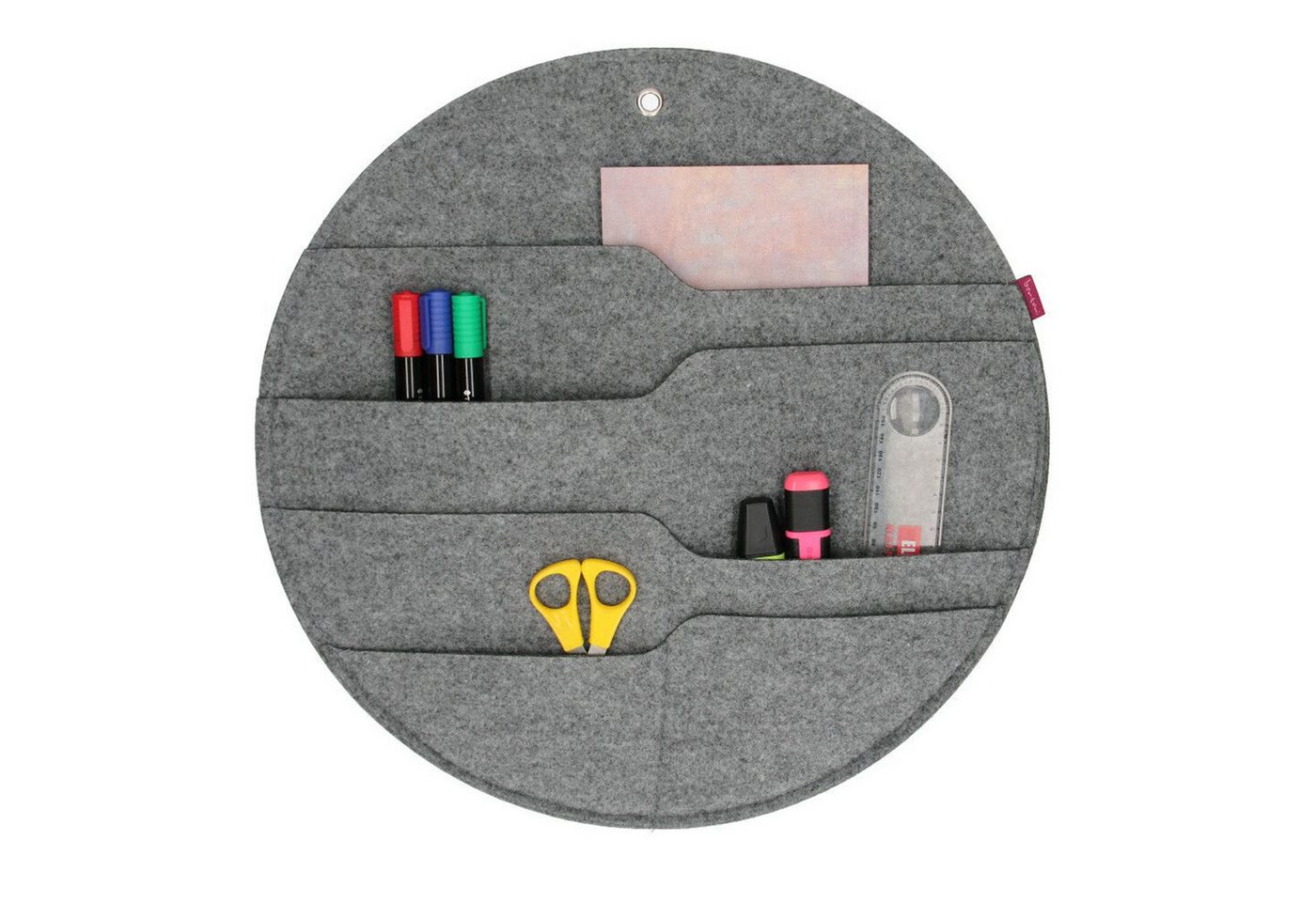 Bertoni Hängeaufbewahrung Filz-Organizer, Wand-Organisationsrad mit Taschen XL