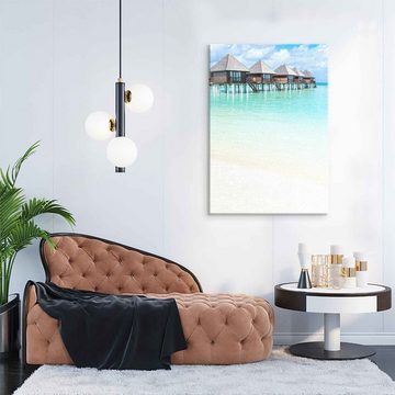 ArtMind XXL-Wandbild Tropical sea, Premium Wandbilder als Poster & gerahmte Leinwand in verschiedenen Größen, Wall Art, Bild, Canvas