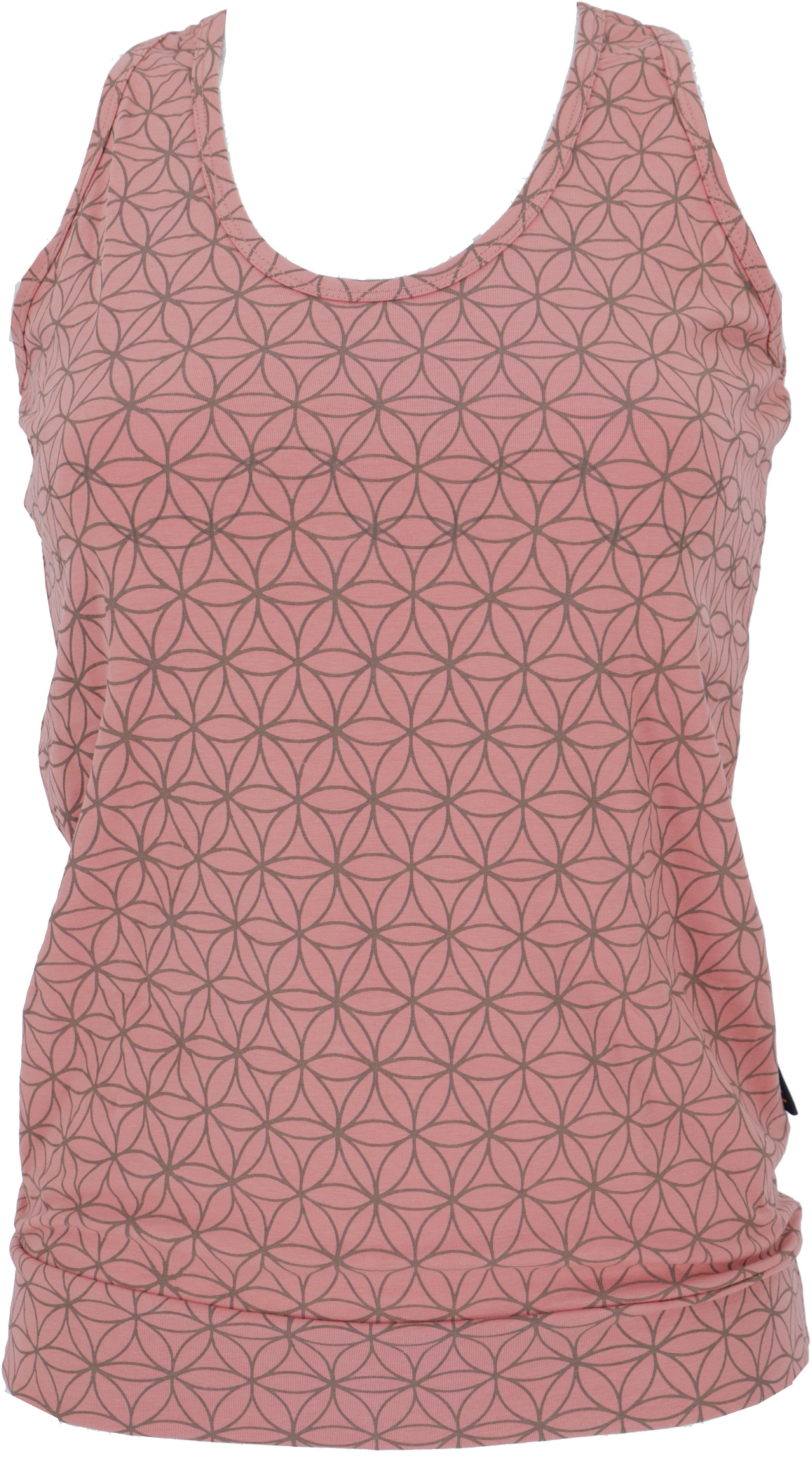 Guru-Shop T-Shirt Tanktop, Flower of Life günstig online kaufen