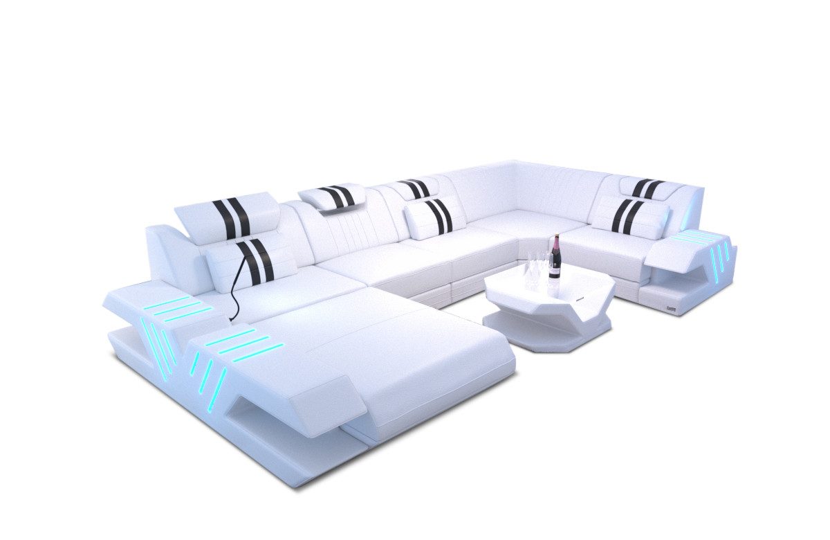 Sofa Dreams Wohnlandschaft Ledercouch Sofa Leder günstig online kaufen