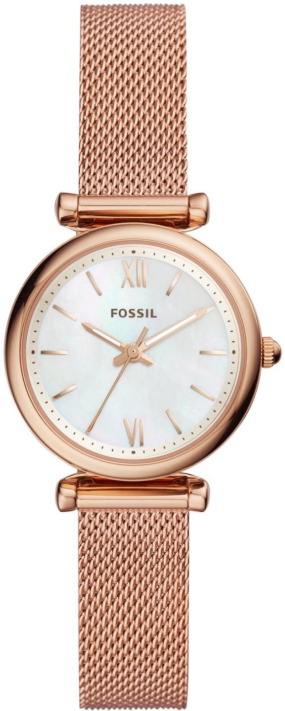 Fossil Quarzuhr CARLIE ES4433, Armbanduhr, Damenuhr, Perlmutt-Zifferblatt, günstig online kaufen