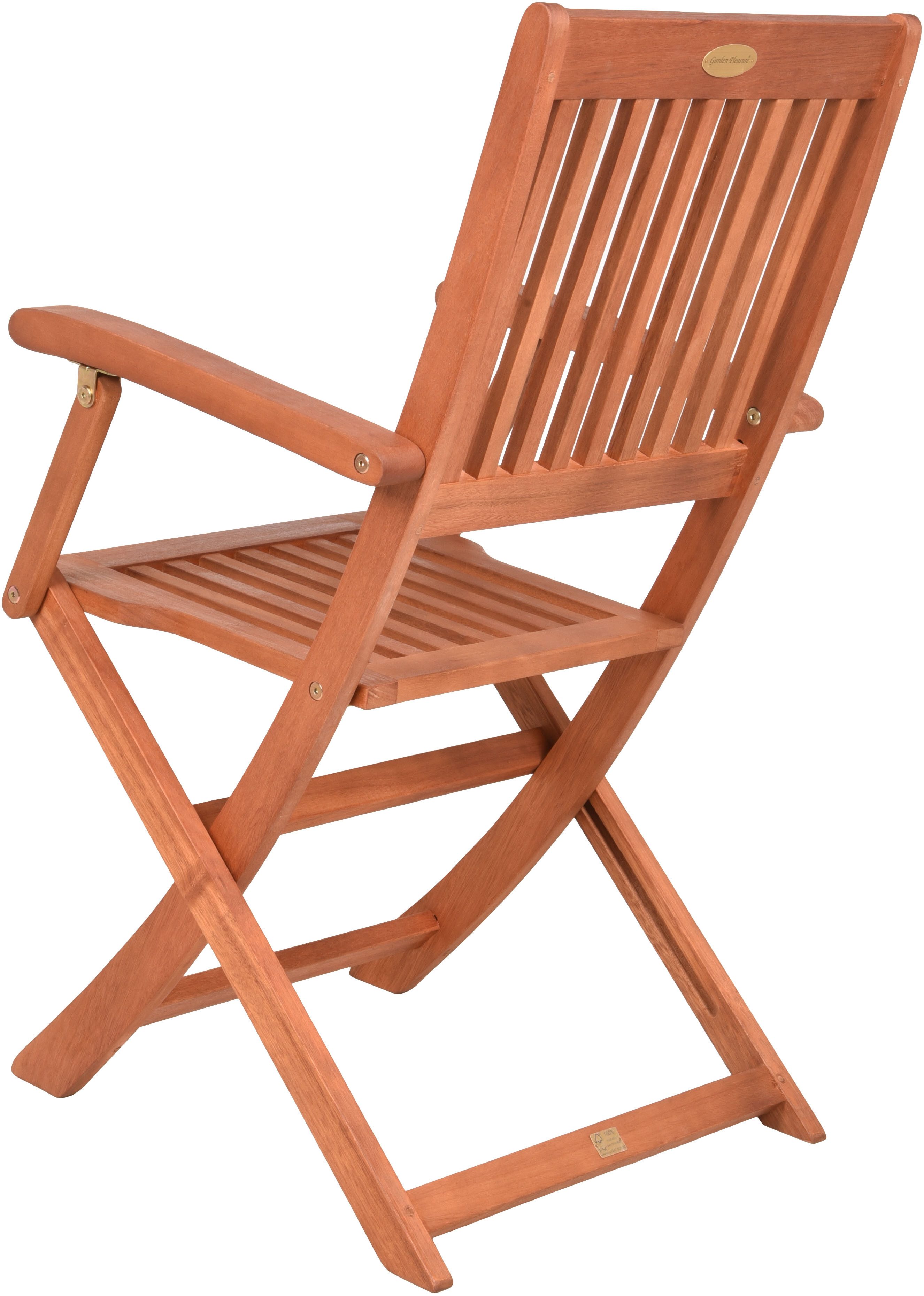 Garden Pleasure Klappstuhl SEATTLE (Set, 2 St), aus nachhaltigem Material