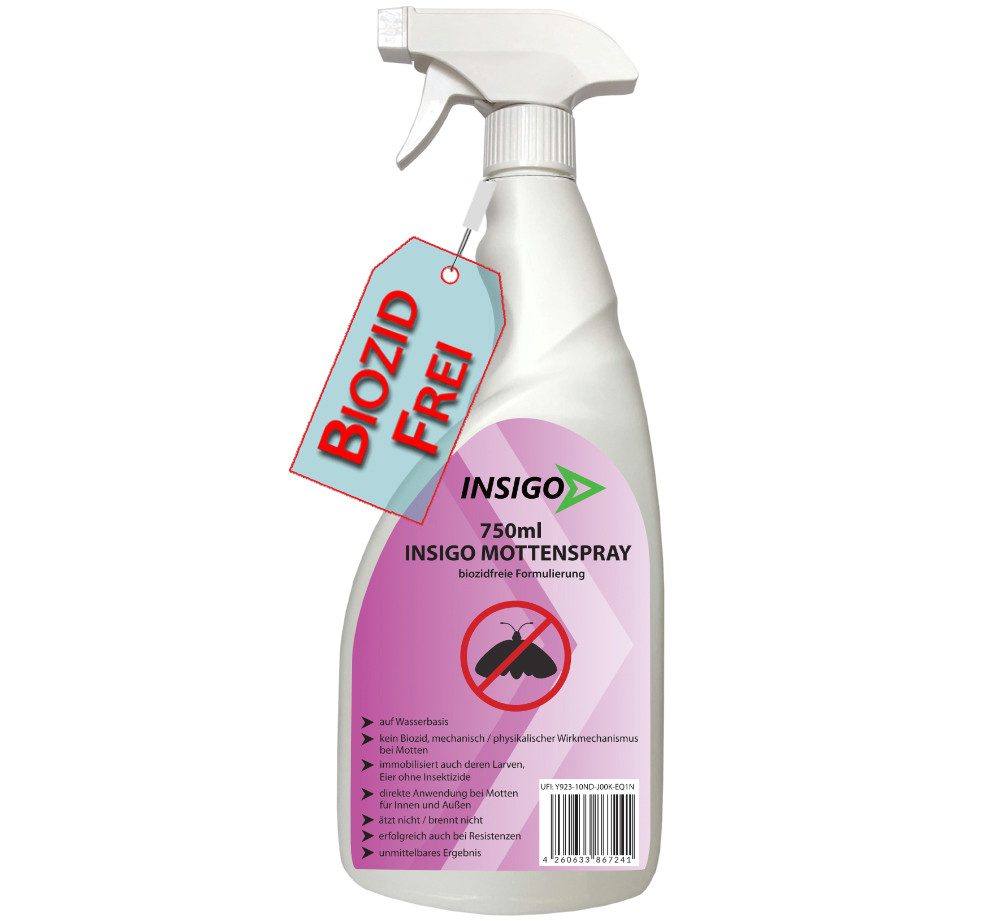 Insektenspray Mottenspray, Motten Bekämpfung