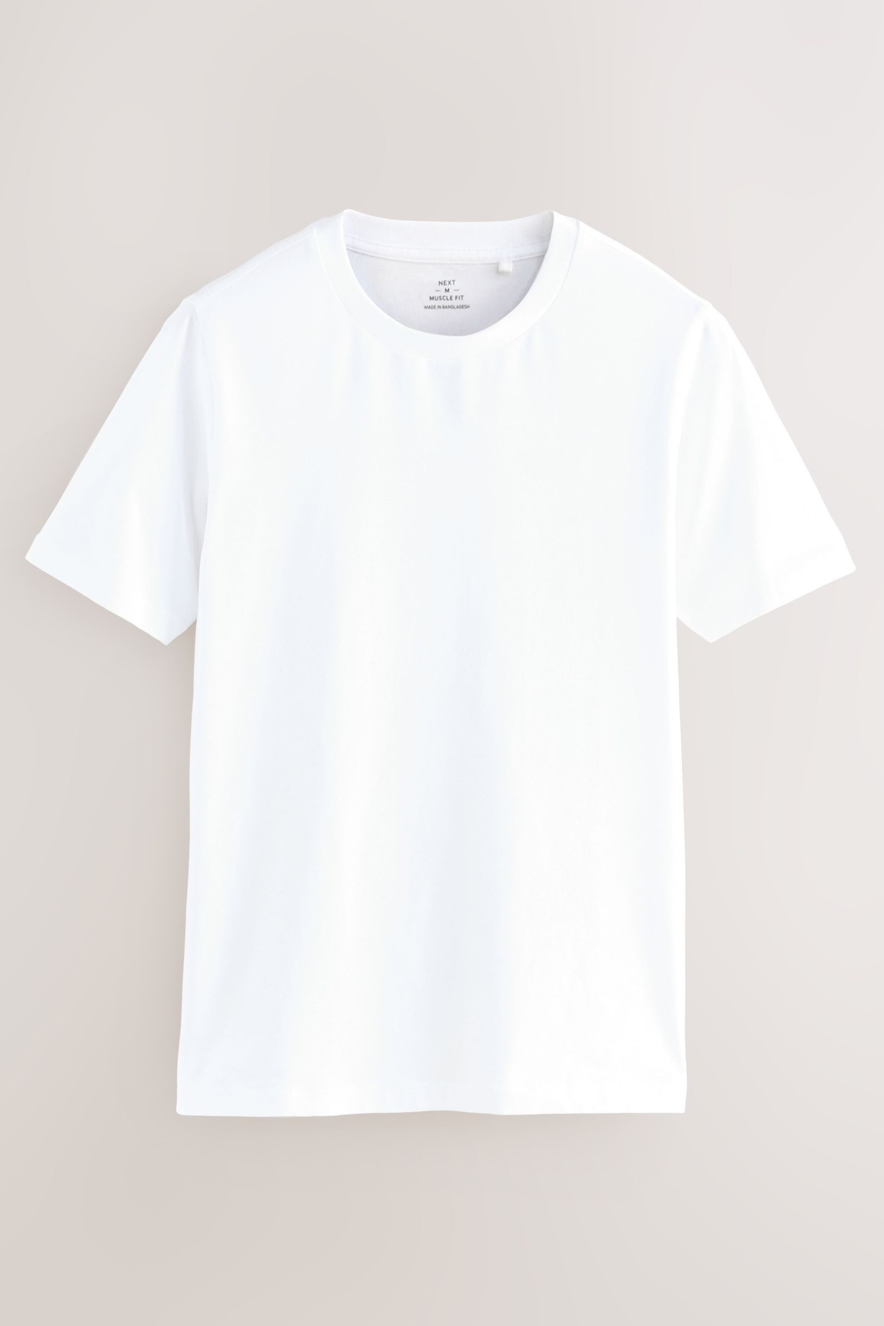 Next T-Shirt Muscle Fit T-Shirts im 3er-Pack (3-tlg)