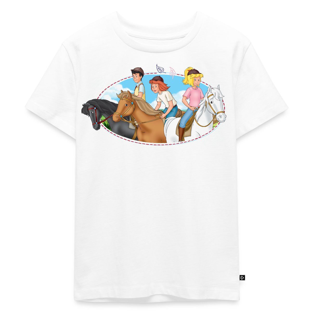 T-Shirt Bibi Und Tina Ausritt Mit Freunden Kinder Premium T-Shirt