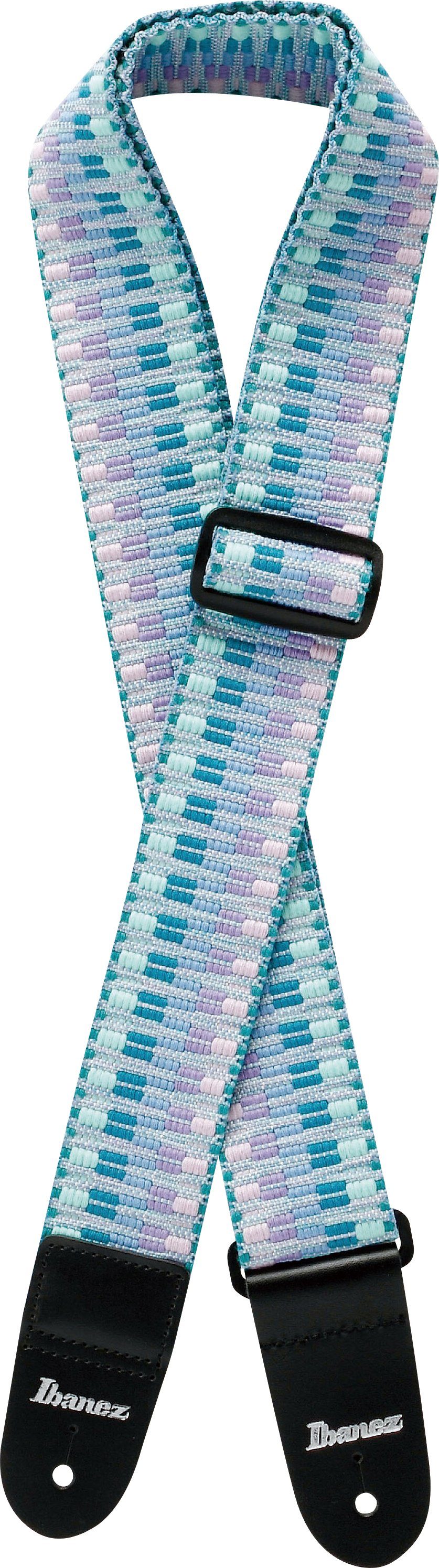 Gitarrengurt khaki geflochter Gitarrengurt