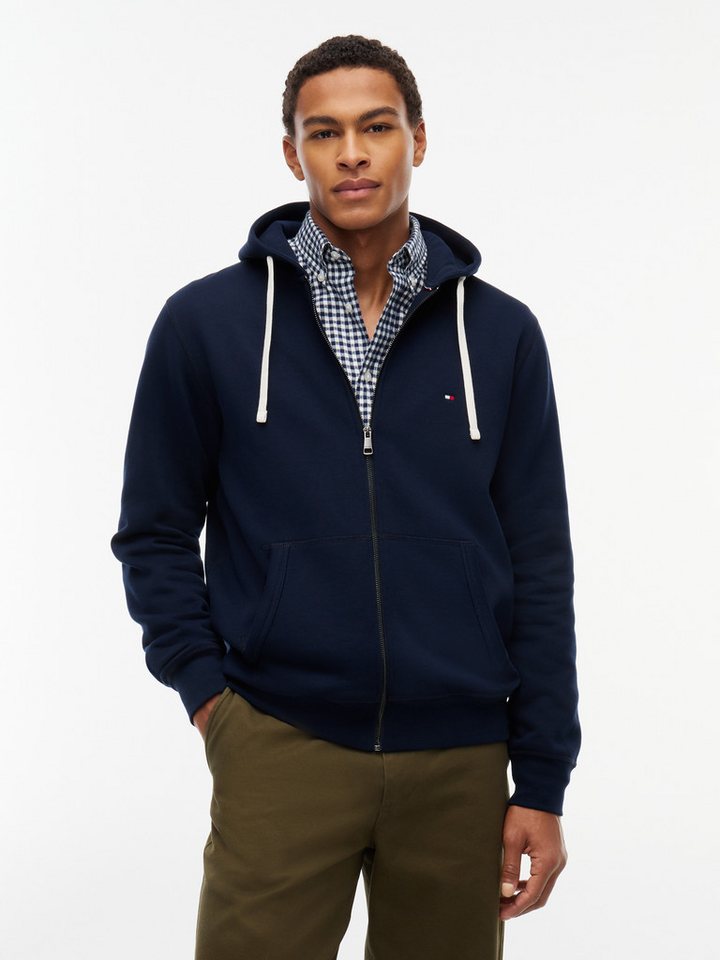 Tommy Hilfiger Kapuzensweatjacke ESSENTIAL FLEECE HOODED REGULAR