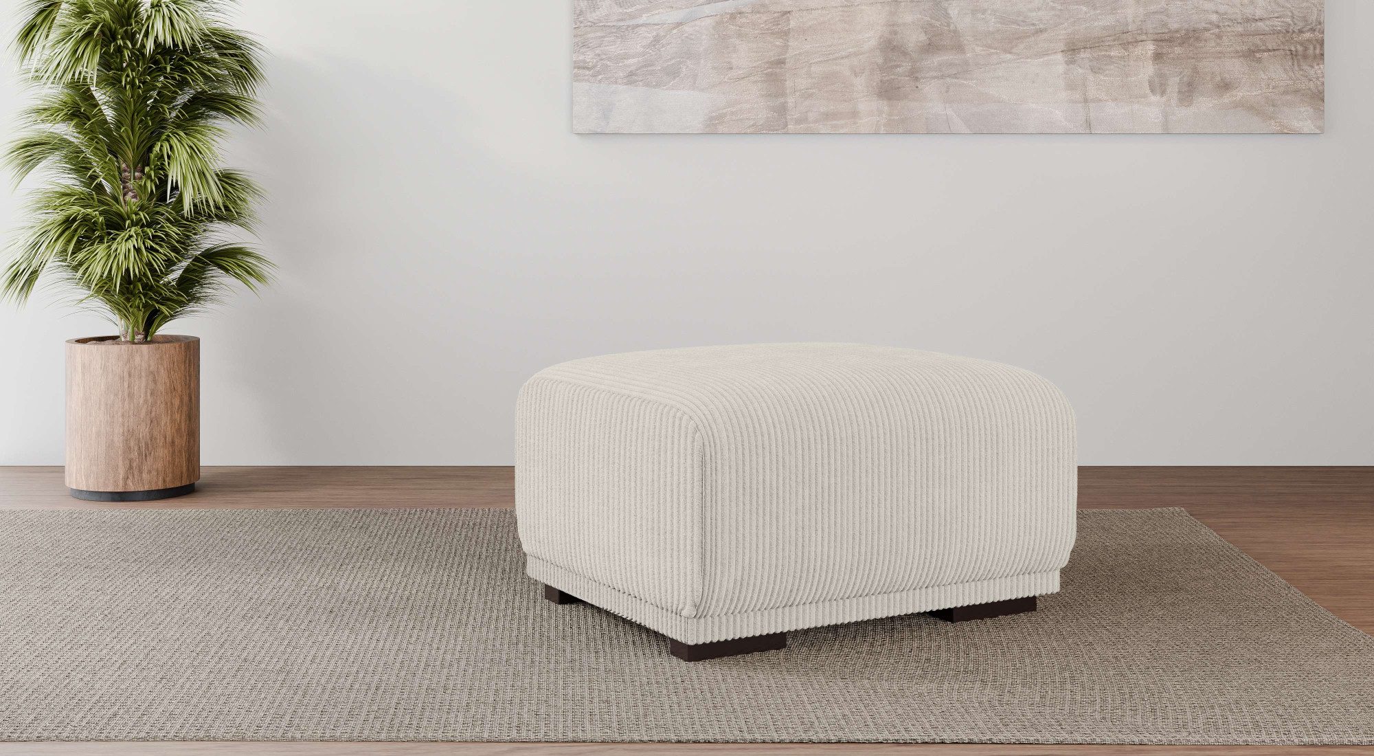 Home affaire Polsterhocker BORNHOLM, kleiner Hocker passend zur Serie, Maße günstig online kaufen