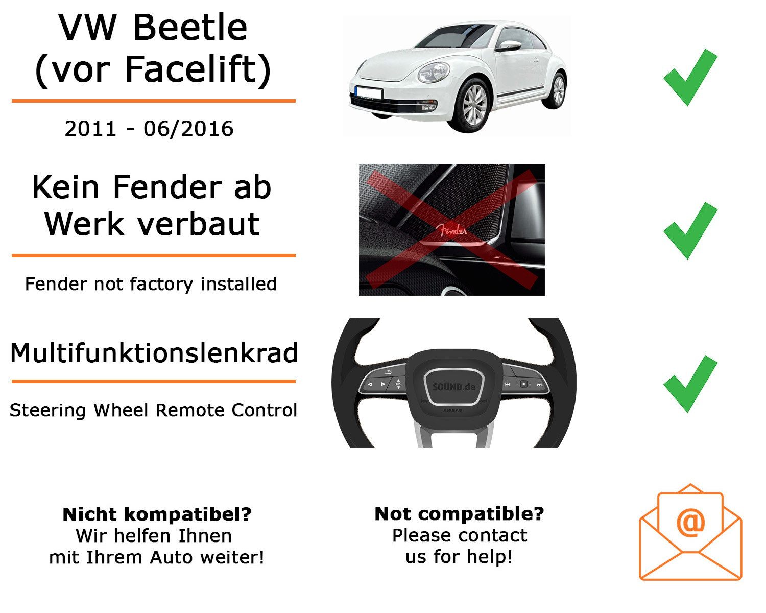 JUST SOUND best choice for caraudio Autoradio Einbauset Kenwood Kenwood DMX5020BTS VW Beetle Autoradio (RDS, AM/FM Radio, Animiertes Display, Bluetooth, Eingebauter Equalizer, Freisprecheinrichtung, Touchscreen, CarPlay, Android, AndroidAuto)