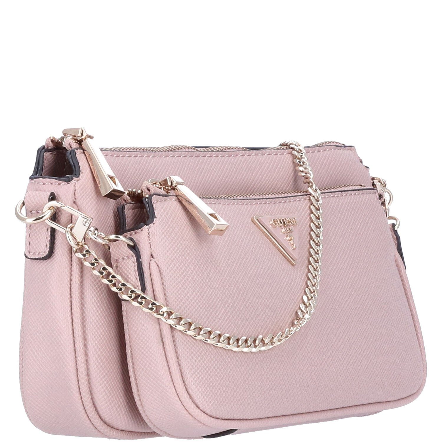 Guess Umhängetasche GUESS Damen Schultertasche Alexie rose (1, 1-tlg., 1)