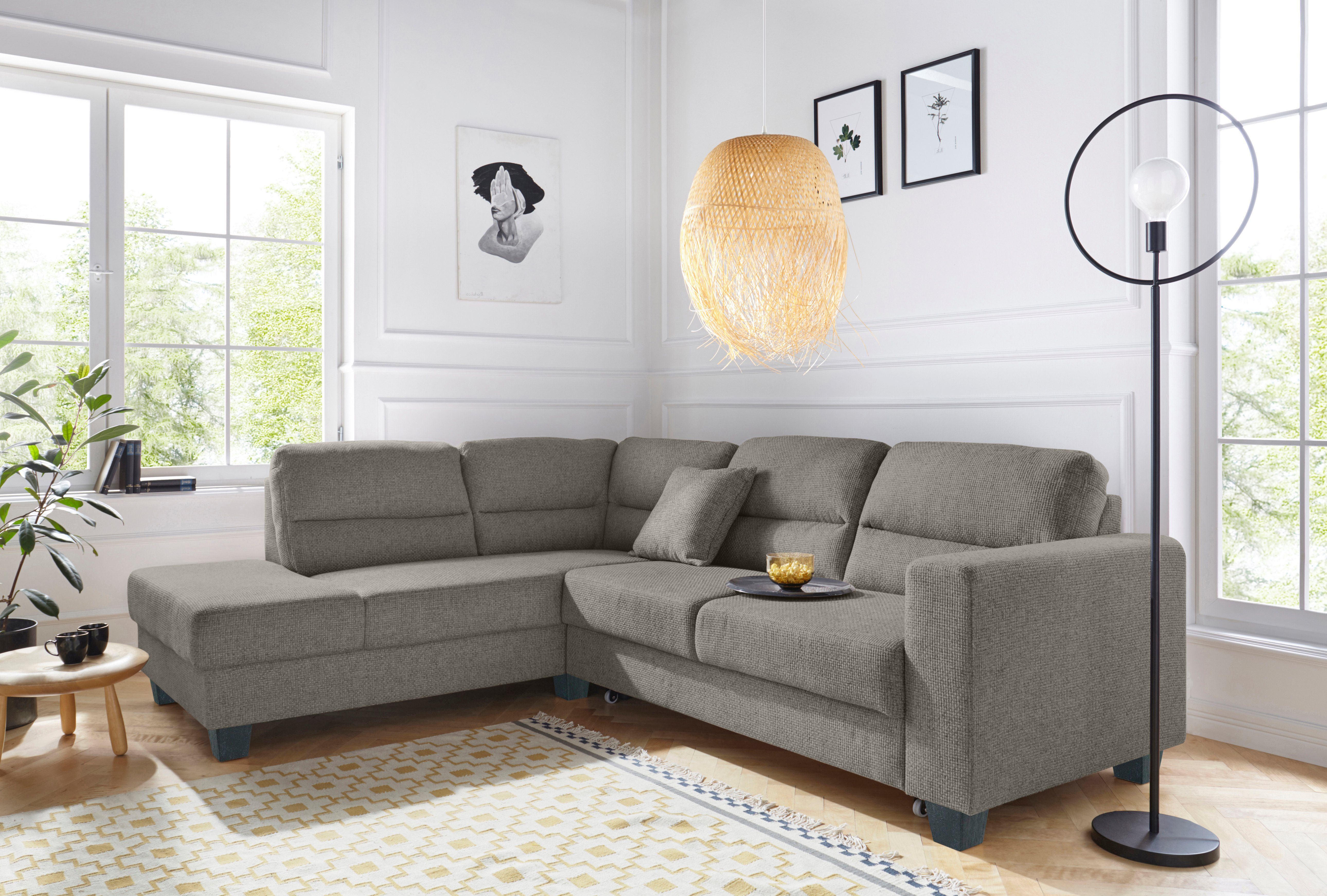 TRENDMANUFAKTUR Ecksofa Chamber, zeitlos und modern, günstig online kaufen