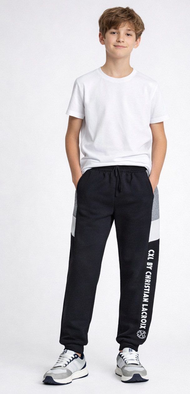 Hessis Sporthose Jungen Freizeithose Jogginghose CXL by Christian Lacroix J23 Elastikbund