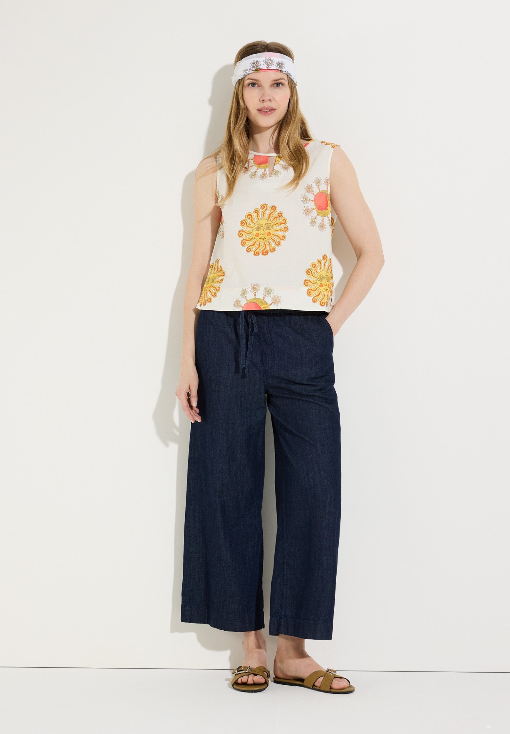 MORE&MORE Schal Printed Scarf