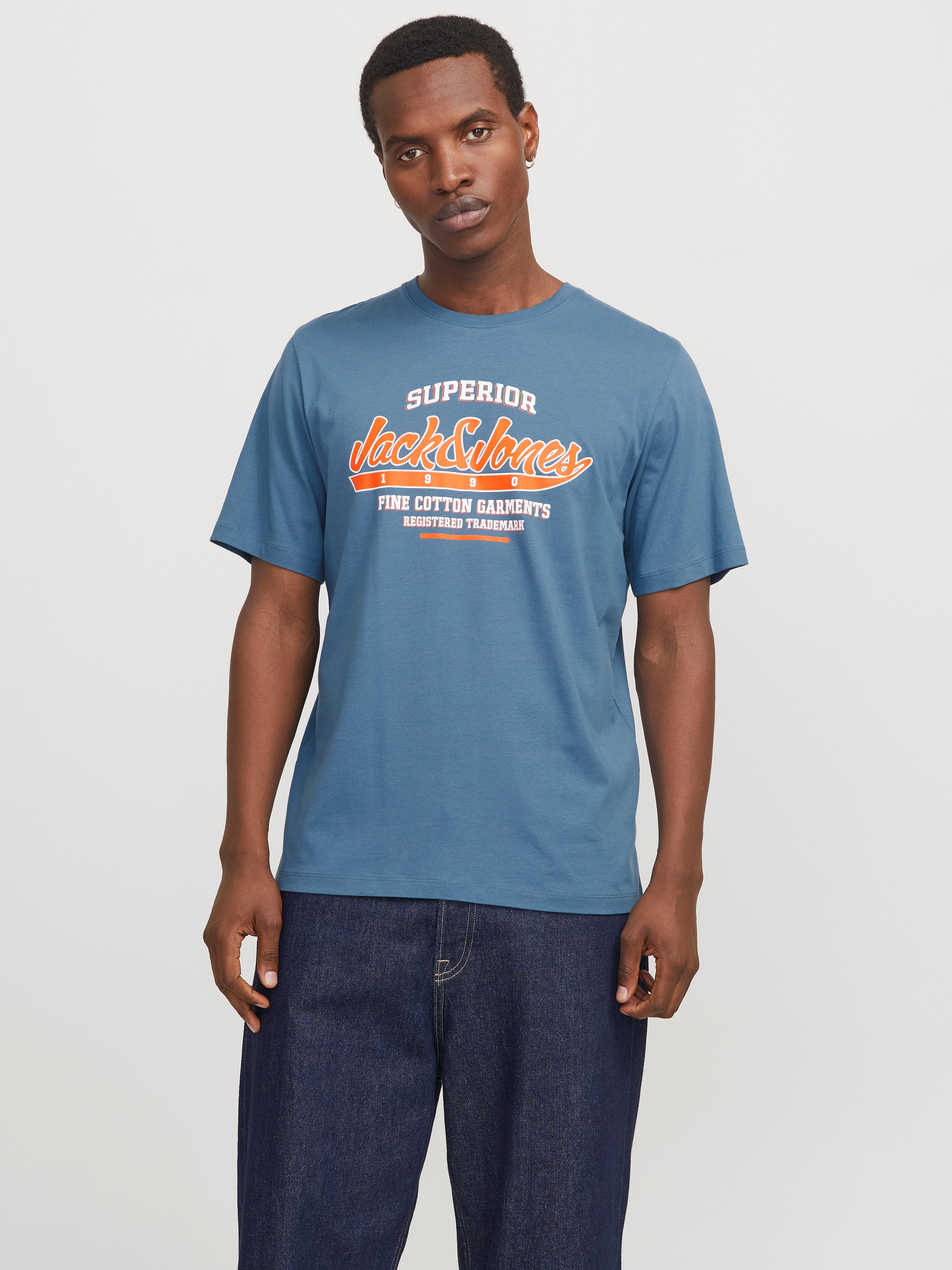 Jack & Jones Rundhalsshirt JJELOGO TEE günstig online kaufen