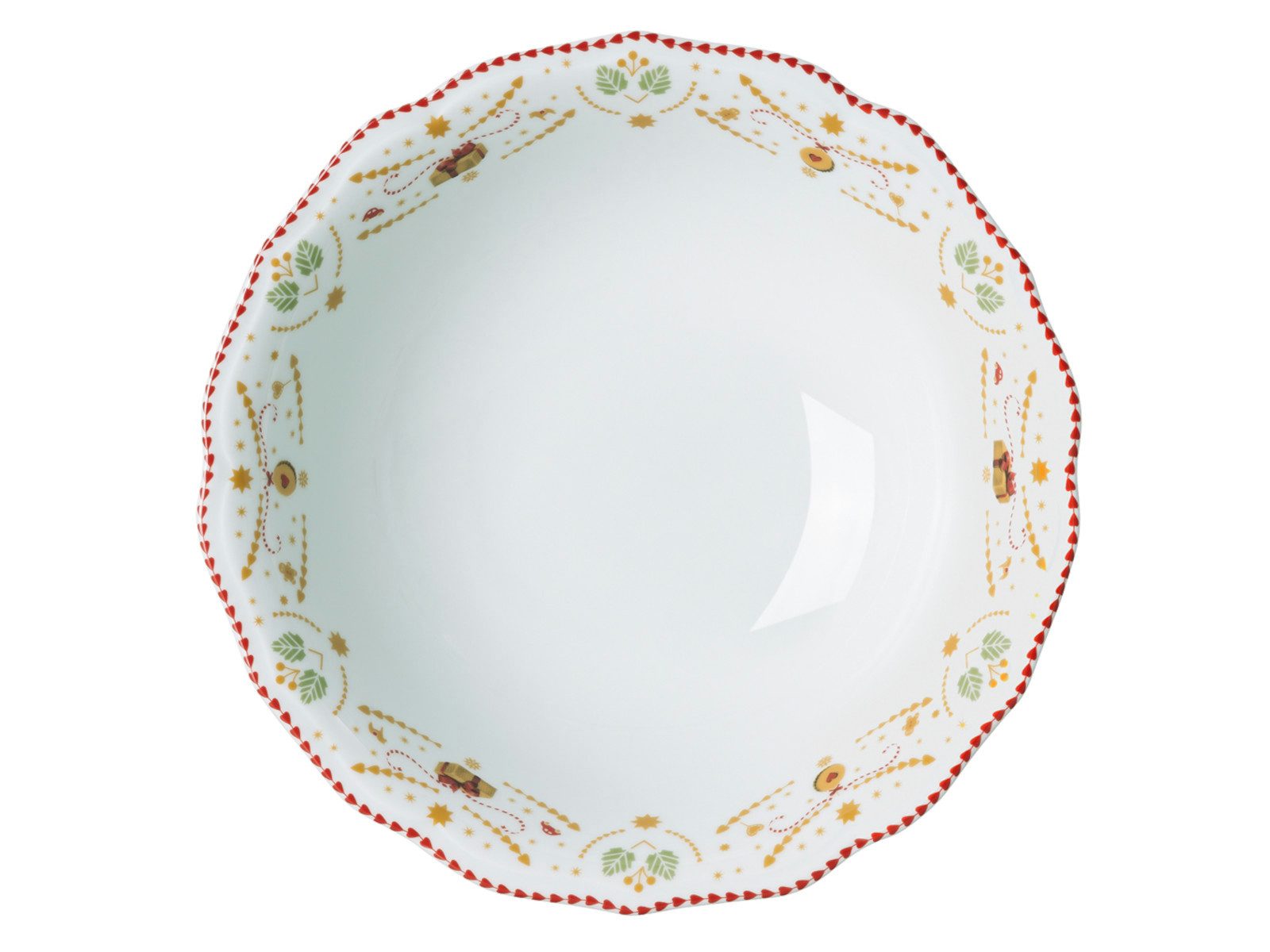 Hutschenreuther Schale Christmas Love Bowl 23cm, Porzellan, (Schalen & Schüsseln)
