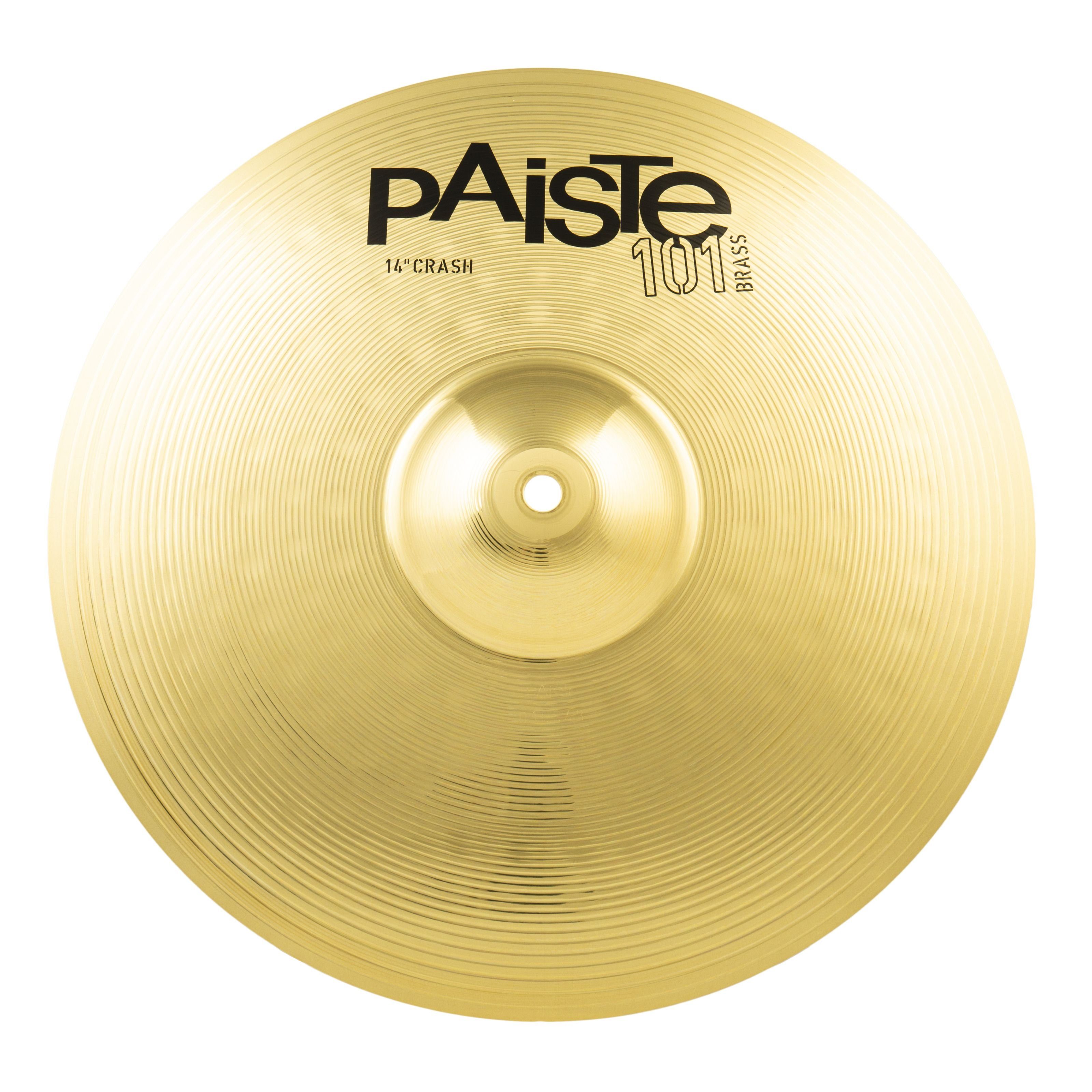 Paiste Becken,101 Brass Crash 14", Cymbals, Crash Becken, 101 Brass Crash 14" - Crash Becken