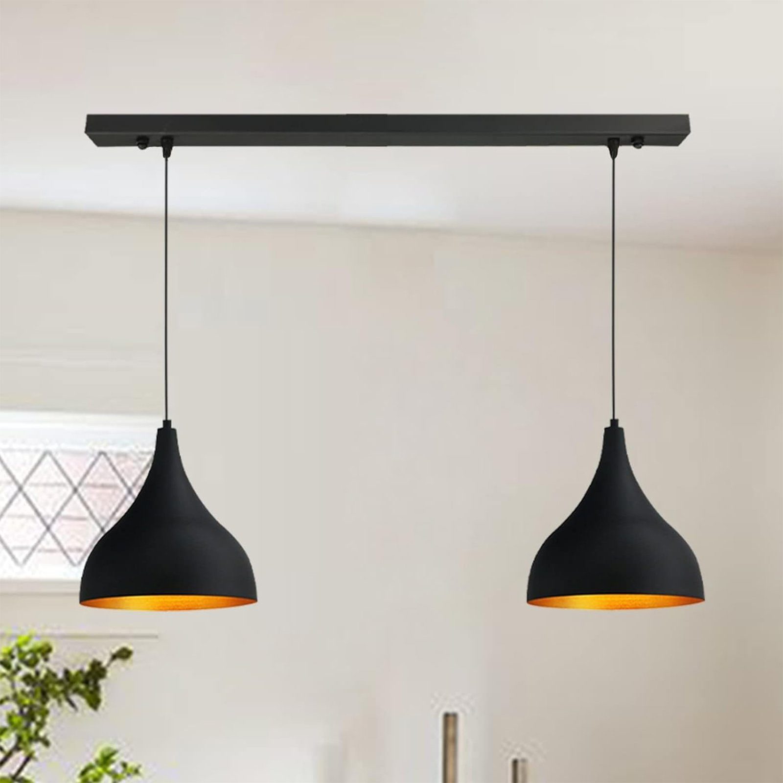 Bamyum Pendelleuchte Bamyum Pendelleuchte Schwarz, Adash, günstig online kaufen